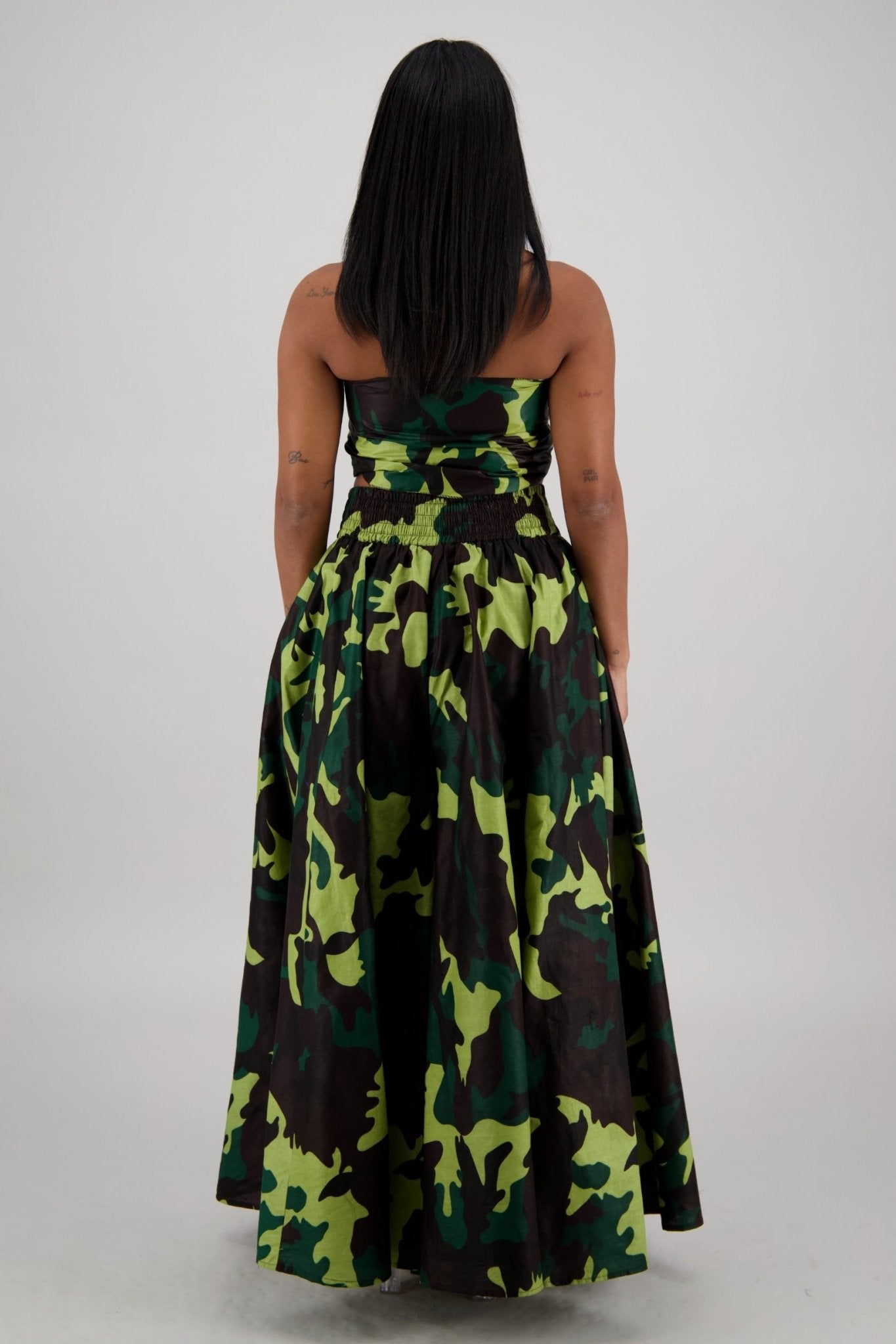 Forest Camo Wide - Leg Palazzo Pants 61 - 274 - Advance Apparels Inc