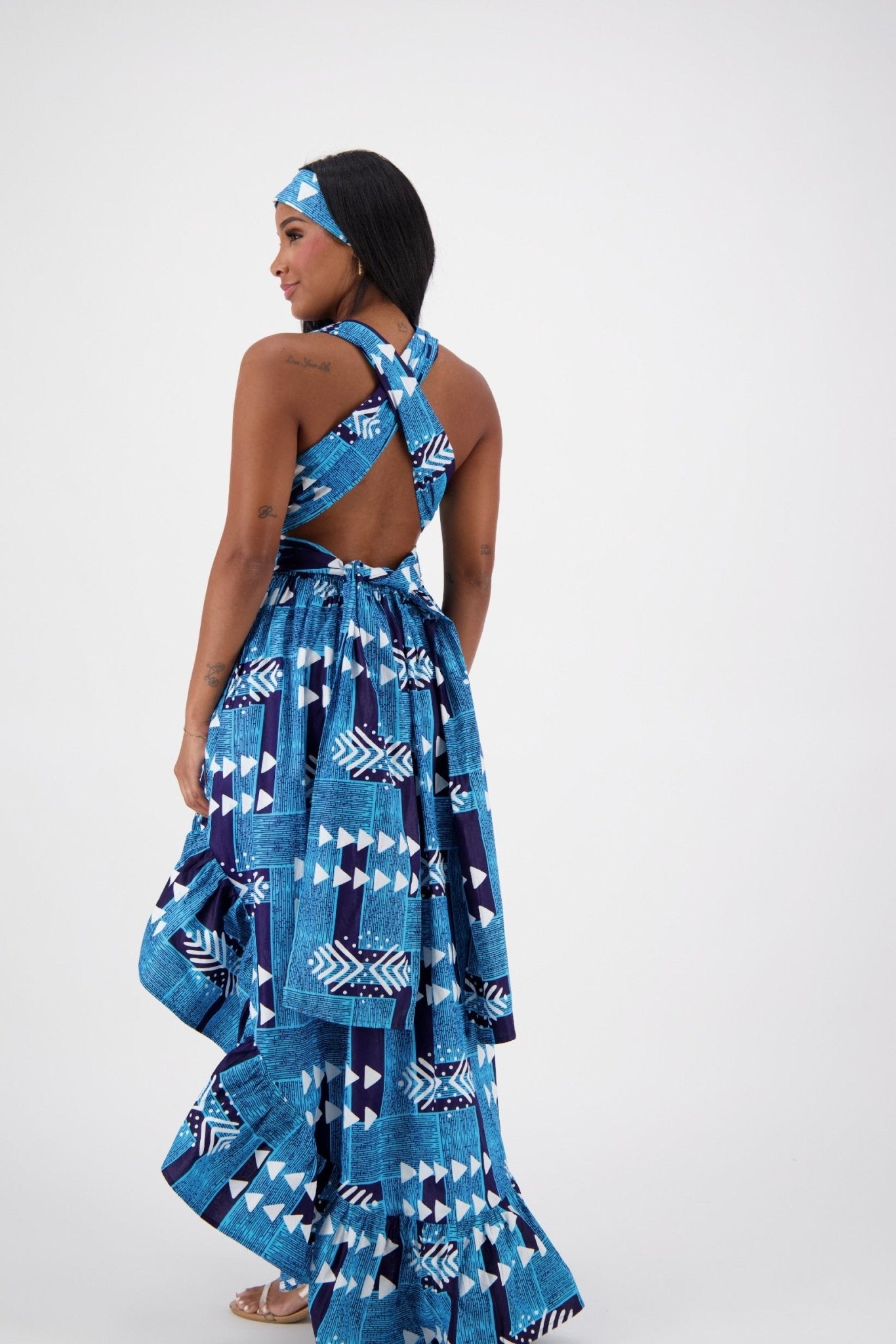 Hi-Lo Infinity Dress AD-25039-240 - Advance Apparels Inc