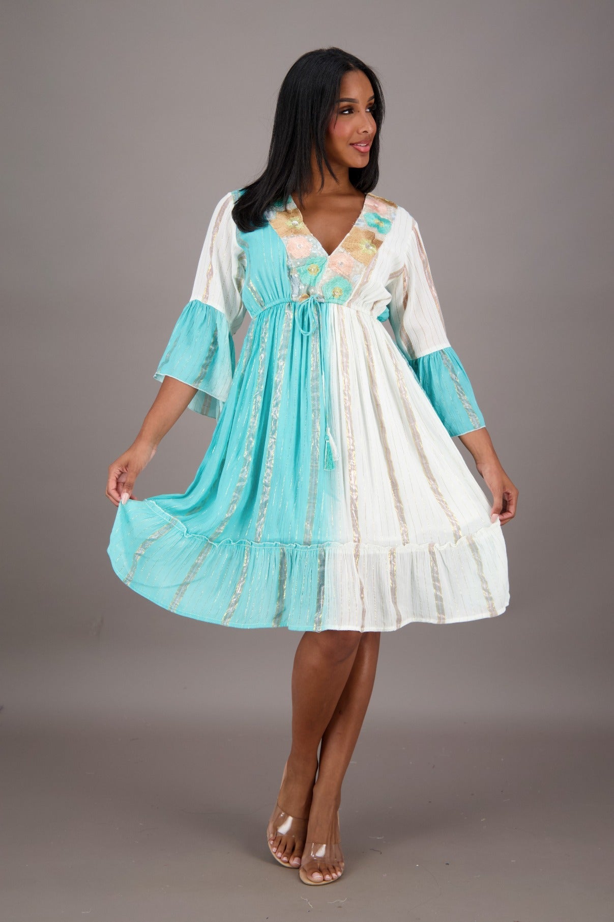 Horizon Smocked Festival Dress 24963 - Advance Apparels Inc