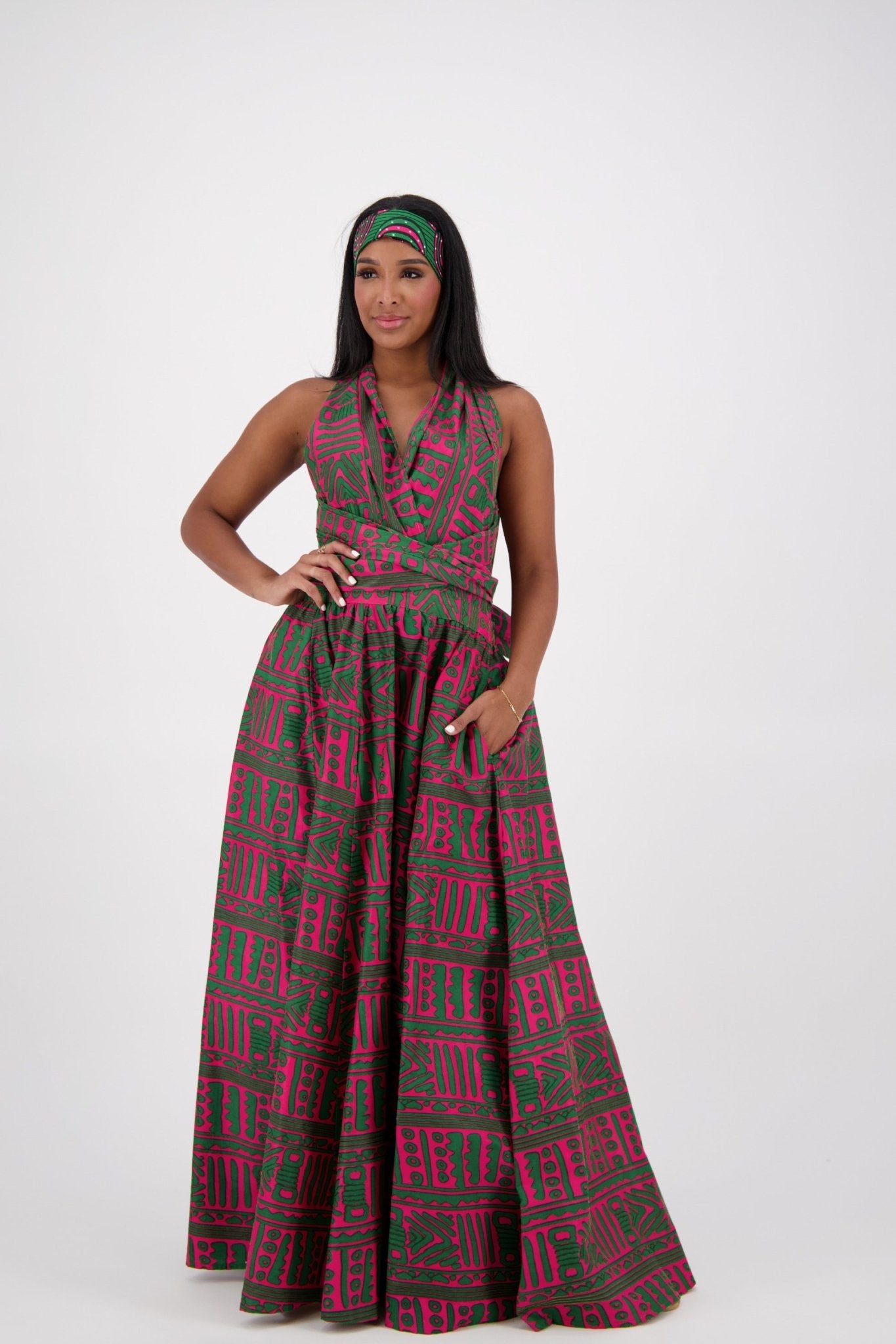 Infinity Dress 16117-250 - Advance Apparels Inc