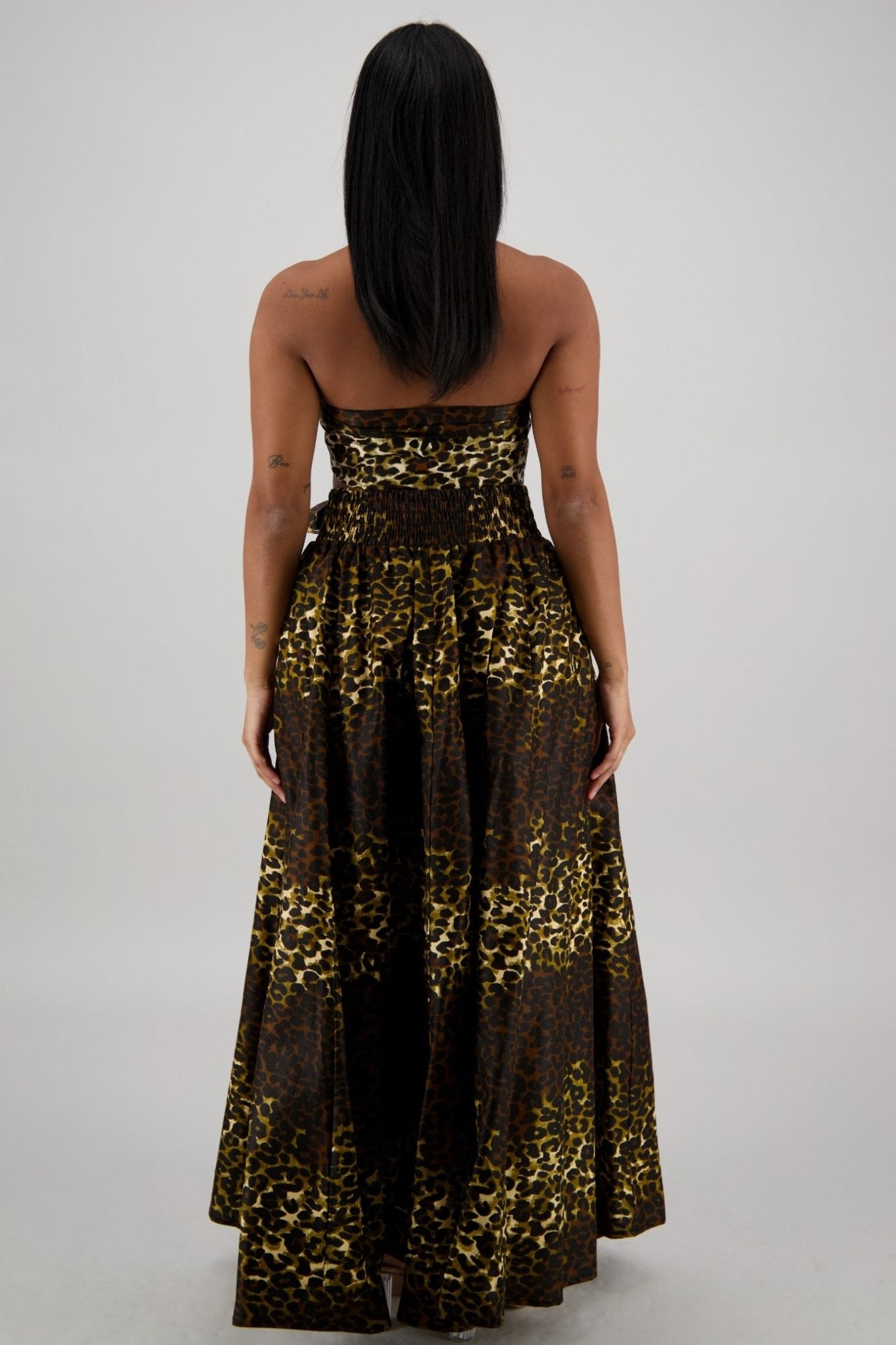 Leopard Motif African Maxi 16317 - 275 - Advance Apparels Inc