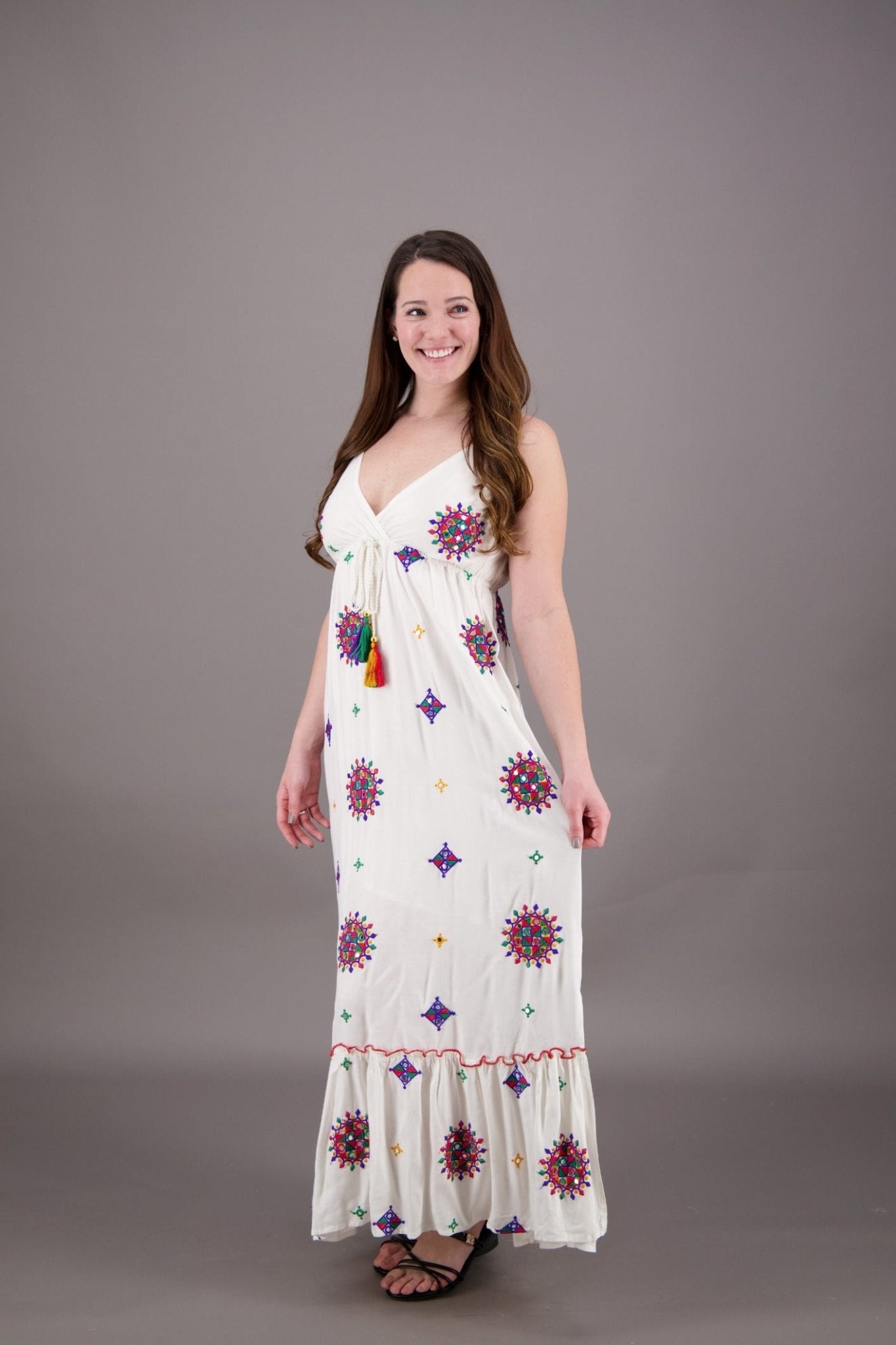 Mandala Bohemian Sundress 24924 - Advance Apparels Inc
