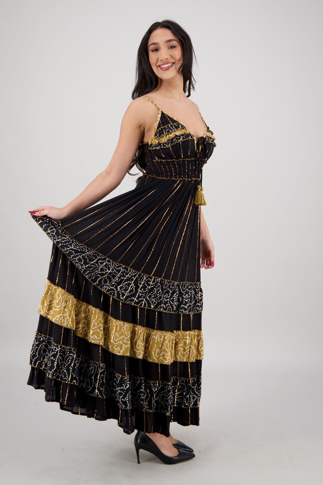 Marari Maxi Dress 25110 - Advance Apparels Inc