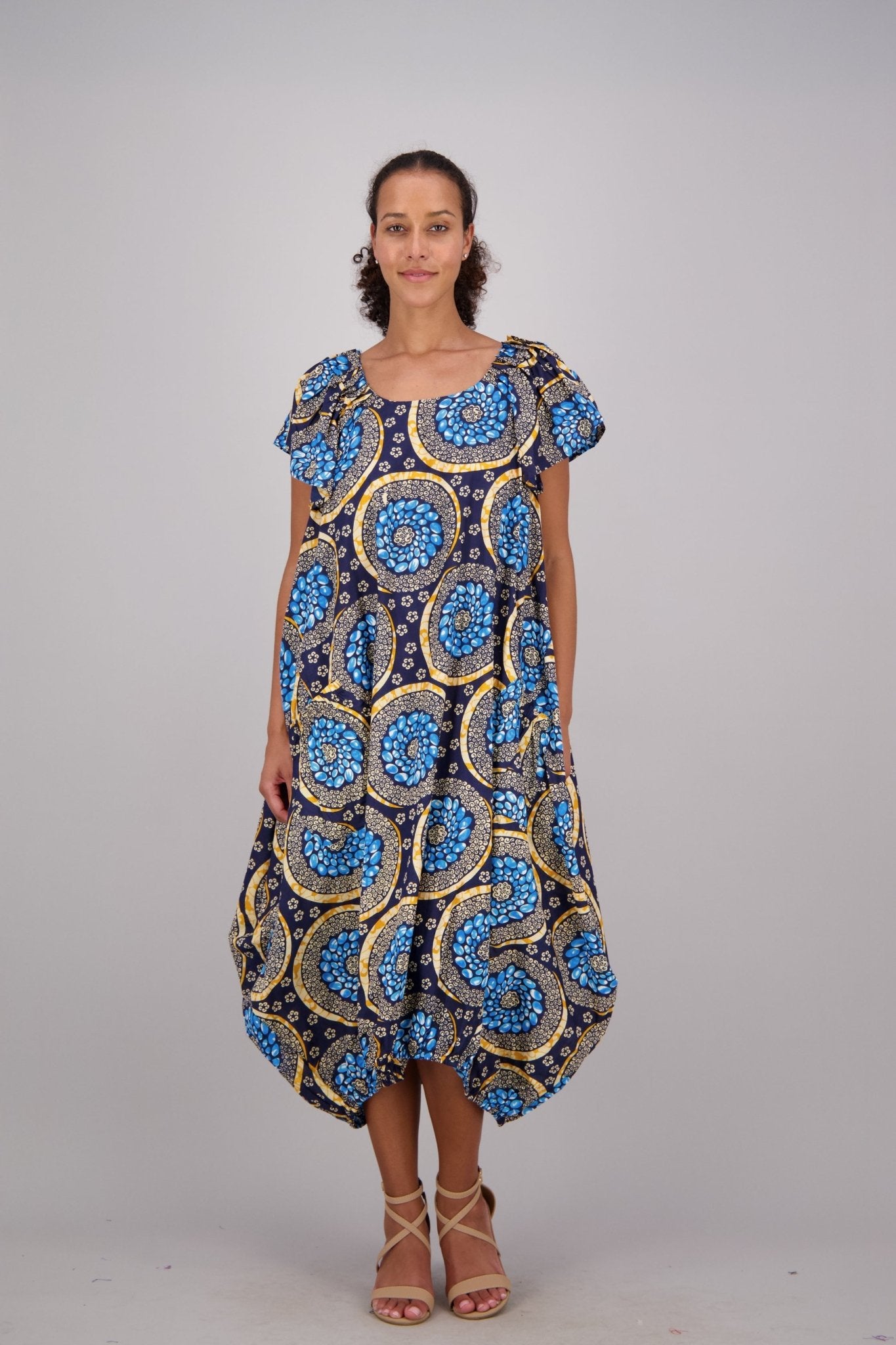 Medallion Navy & Blue Versa Dress AD - 25035 - 231 - Advance Apparels Inc