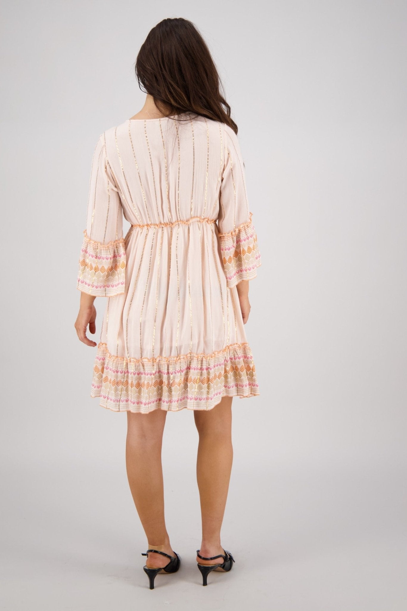 Nava Embroidered Midi 25215 - Advance Apparels Inc