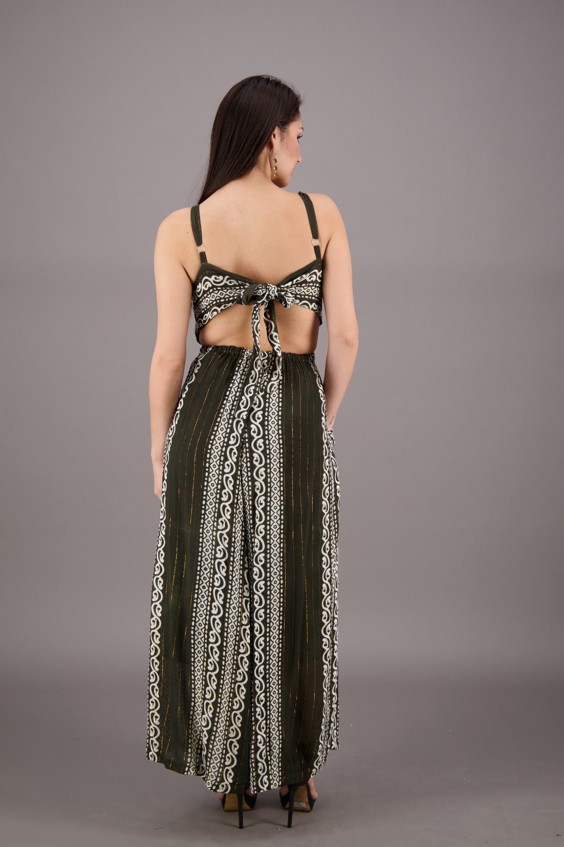 Noir Cut - Out Jumpsuit 24917 - Advance Apparels Inc