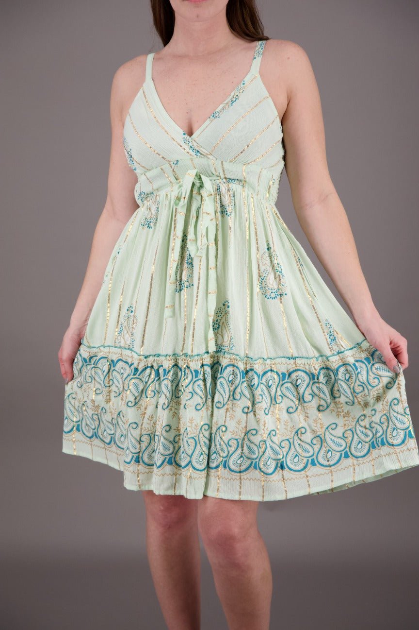 Paisley Breeze Middy Dress 24946 - Advance Apparels Inc