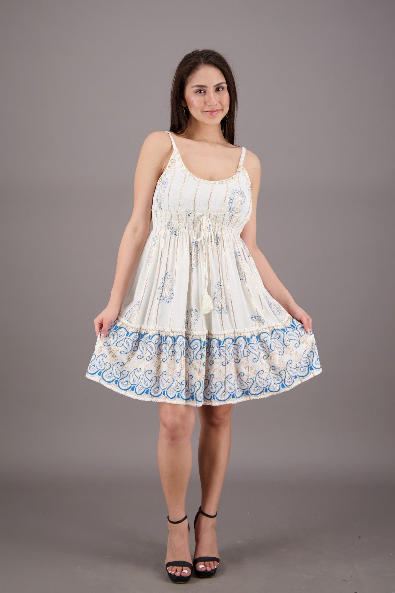 Summer Dress | Boho Summer Dress| Colorful Bridal Shower Dresses C1 / L/XL Summer Dress | Boho Summer Dress| Colorful Bridal Shower Dresses C1 / L/XL