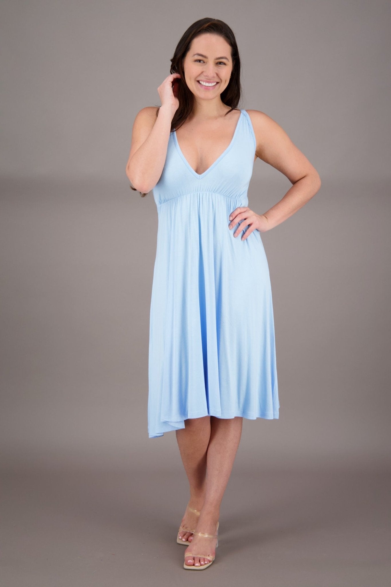 Pastel Bamboo Dress BAM - 24603 - Advance Apparels Inc