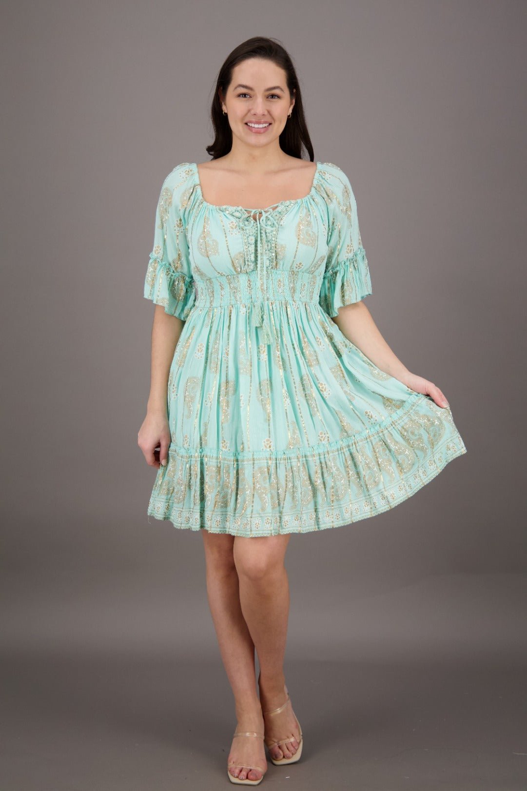 pastel short sleeve dress asdoklhq Cocktail Dress Plus Size Dresses Pastel Dress Ladies Casual V-Neck Linen Pockets Dress Short Sleeve Dress Pink 4X