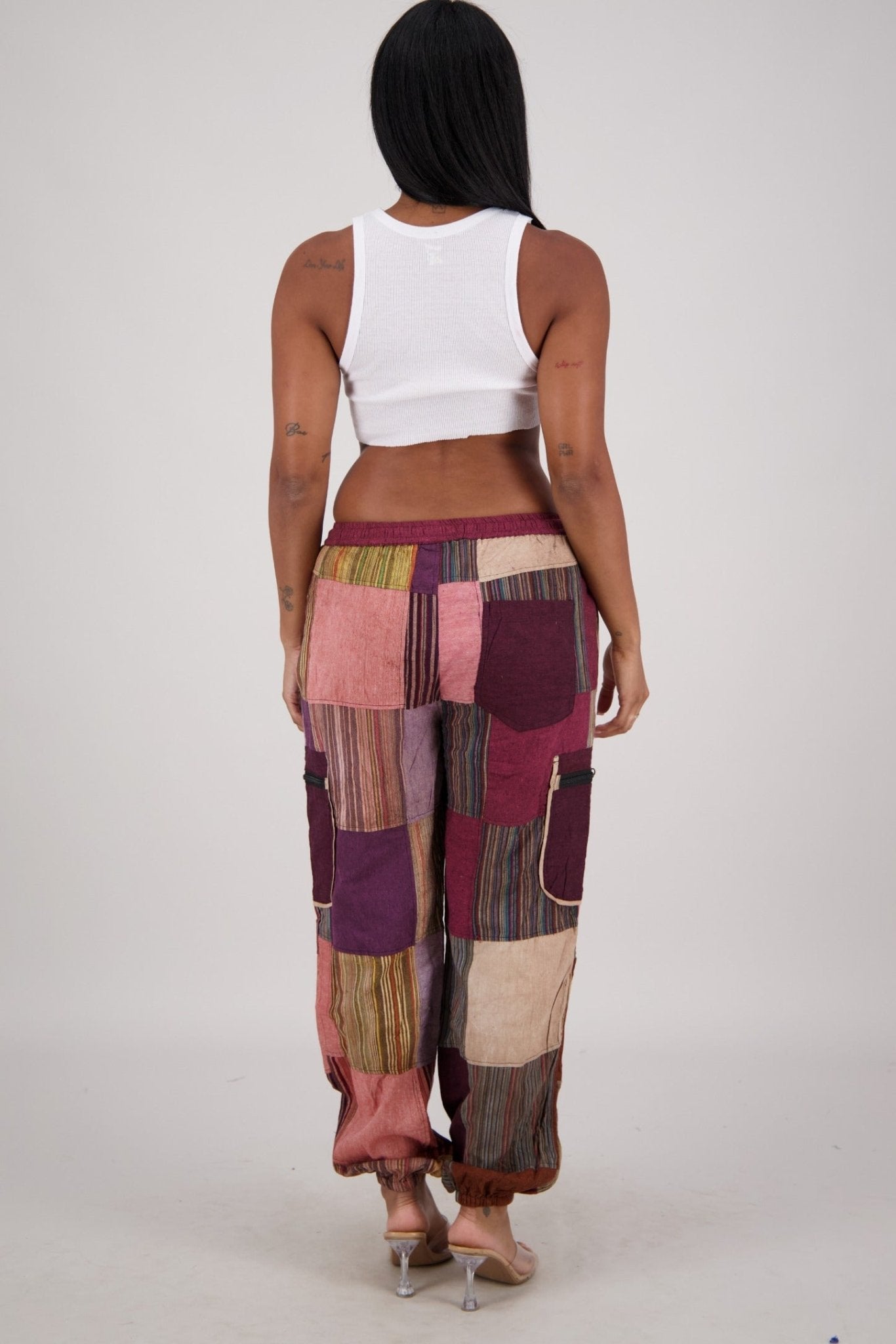 Patchwork Cargo Pants PAT - 3579 - Advance Apparels Inc