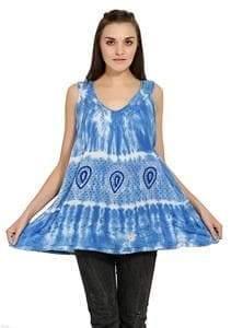 Peacock Feather Sequins Tank Top 19238 - Advance Apparels Inc