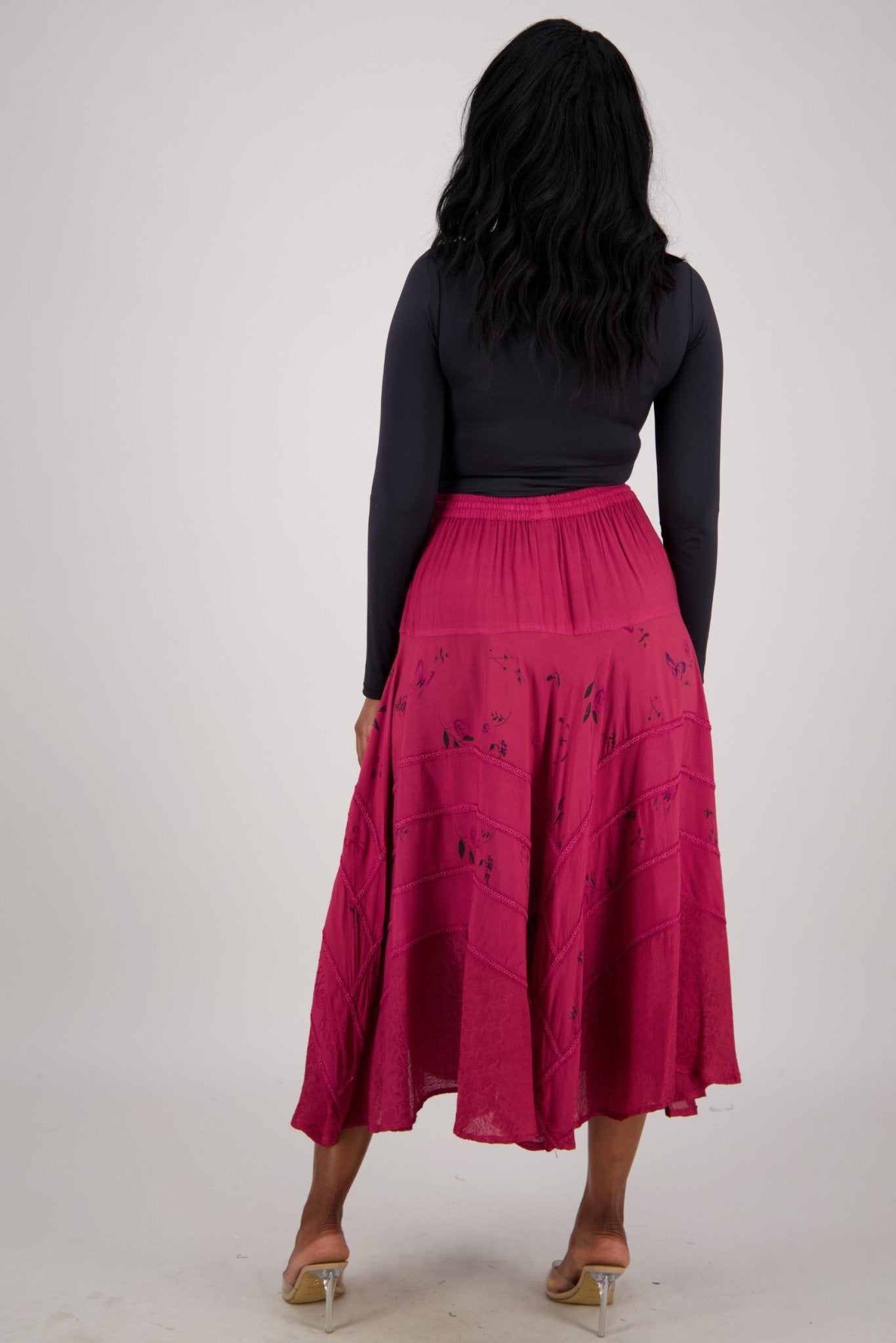 Renaissance Inspired Floral Print 11319 - Advance Apparels Inc
