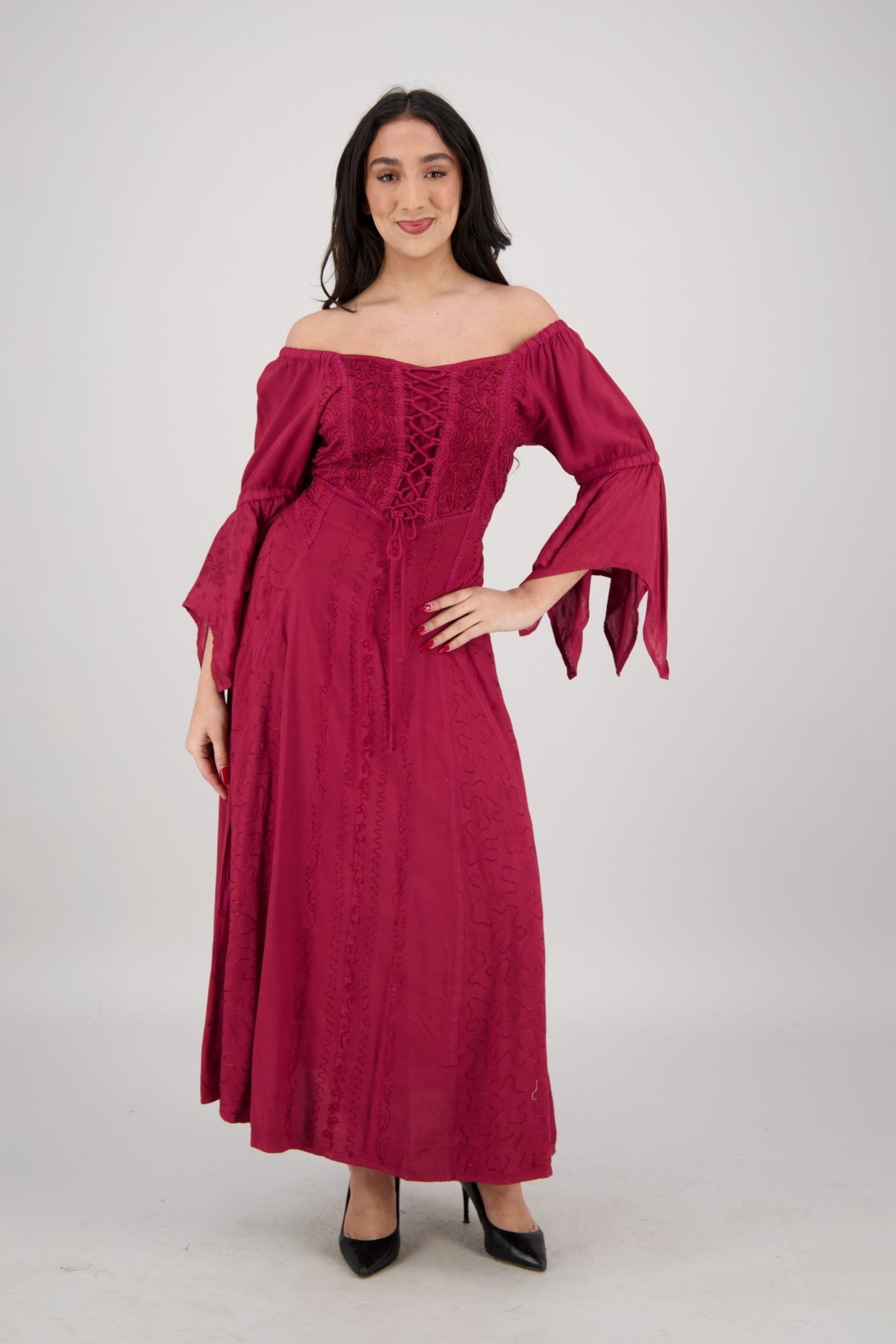 Maxi Renaissance Dress with Corset Top Maxi Renaissance Dress with Corset Top