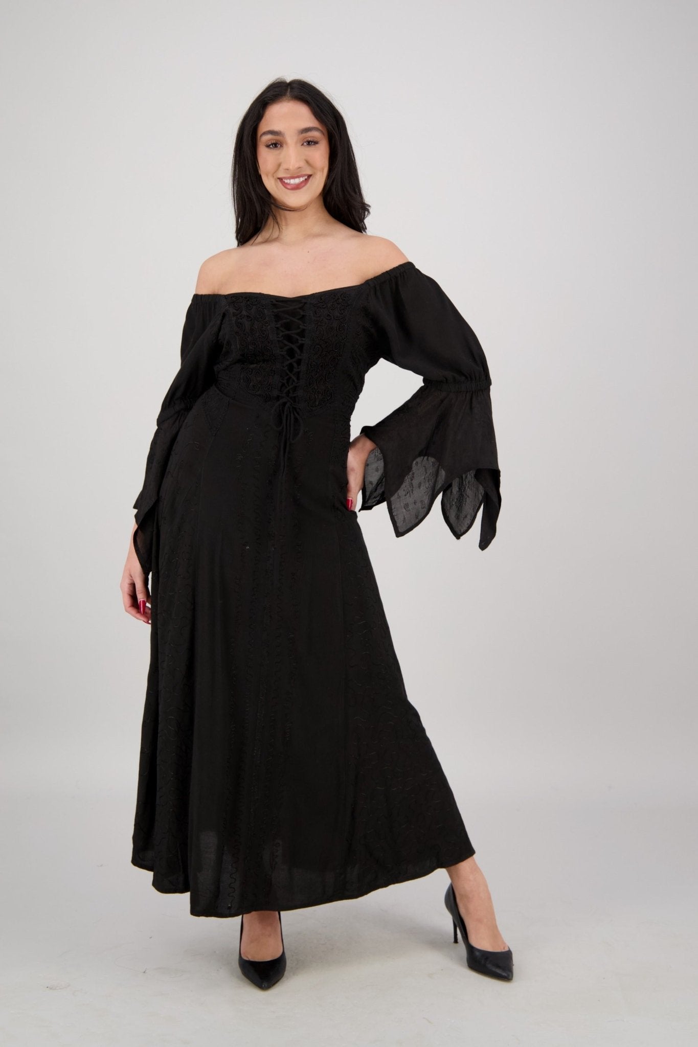 Rowena Corset Dress ADL - 25323 - Advance Apparels Inc