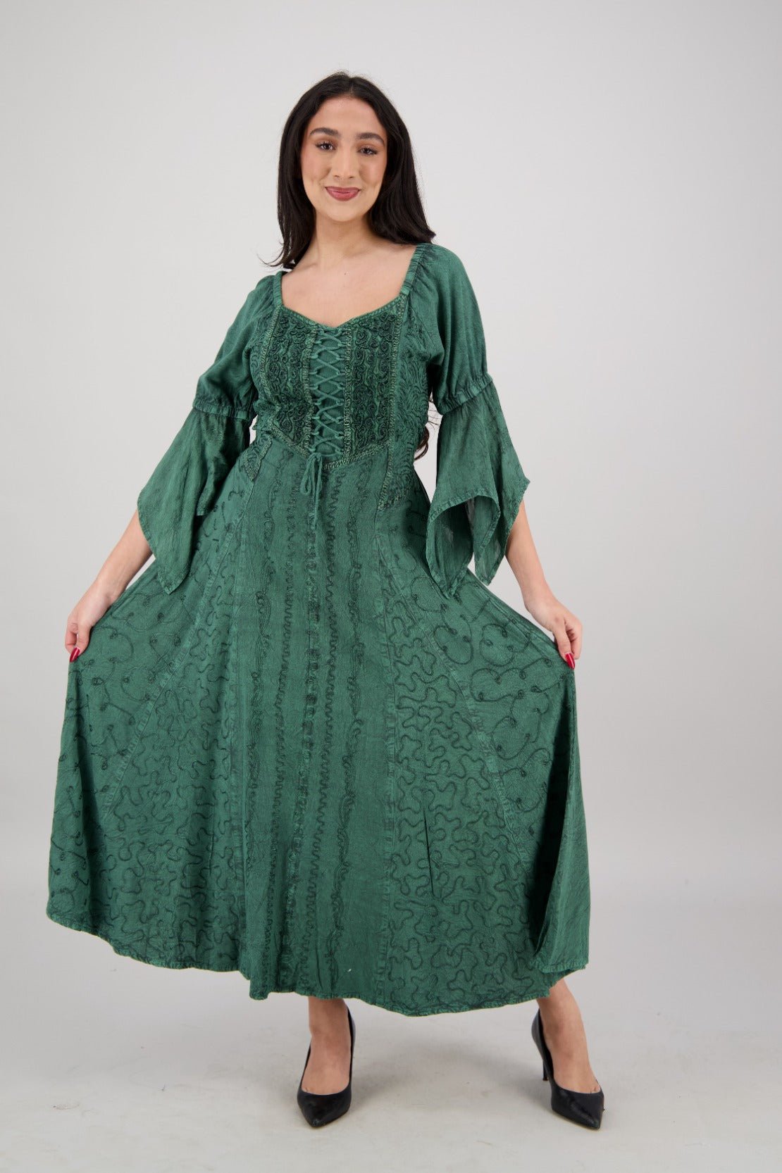 Rowena Corset Dress ADL - 25323 - Advance Apparels Inc