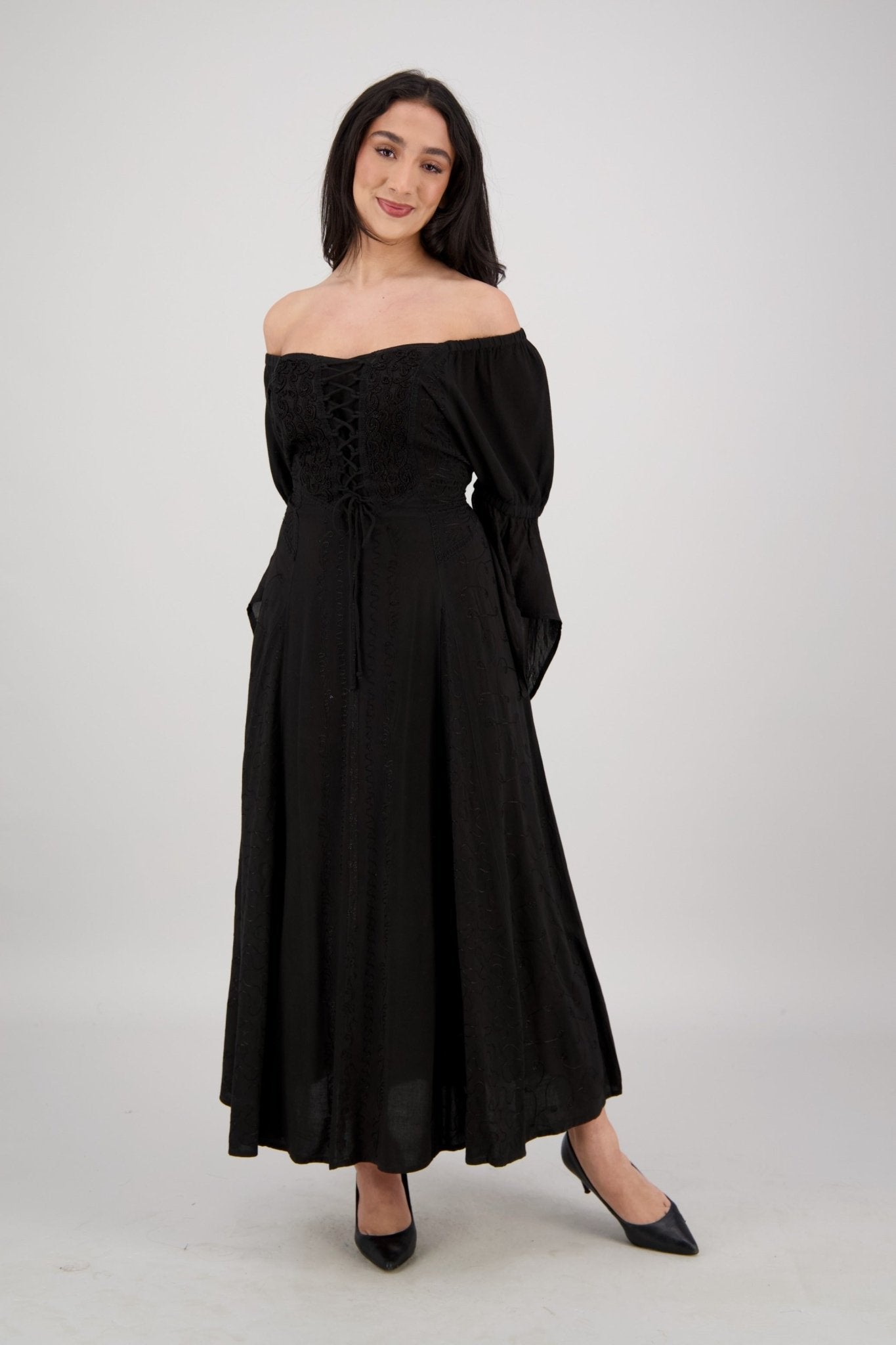 Rowena Corset Dress ADL - 25323 - Advance Apparels Inc