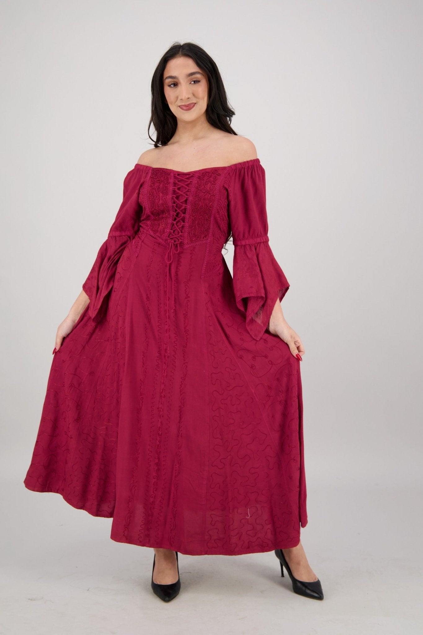 Rowena Corset Dress ADL - 25323 - Advance Apparels Inc