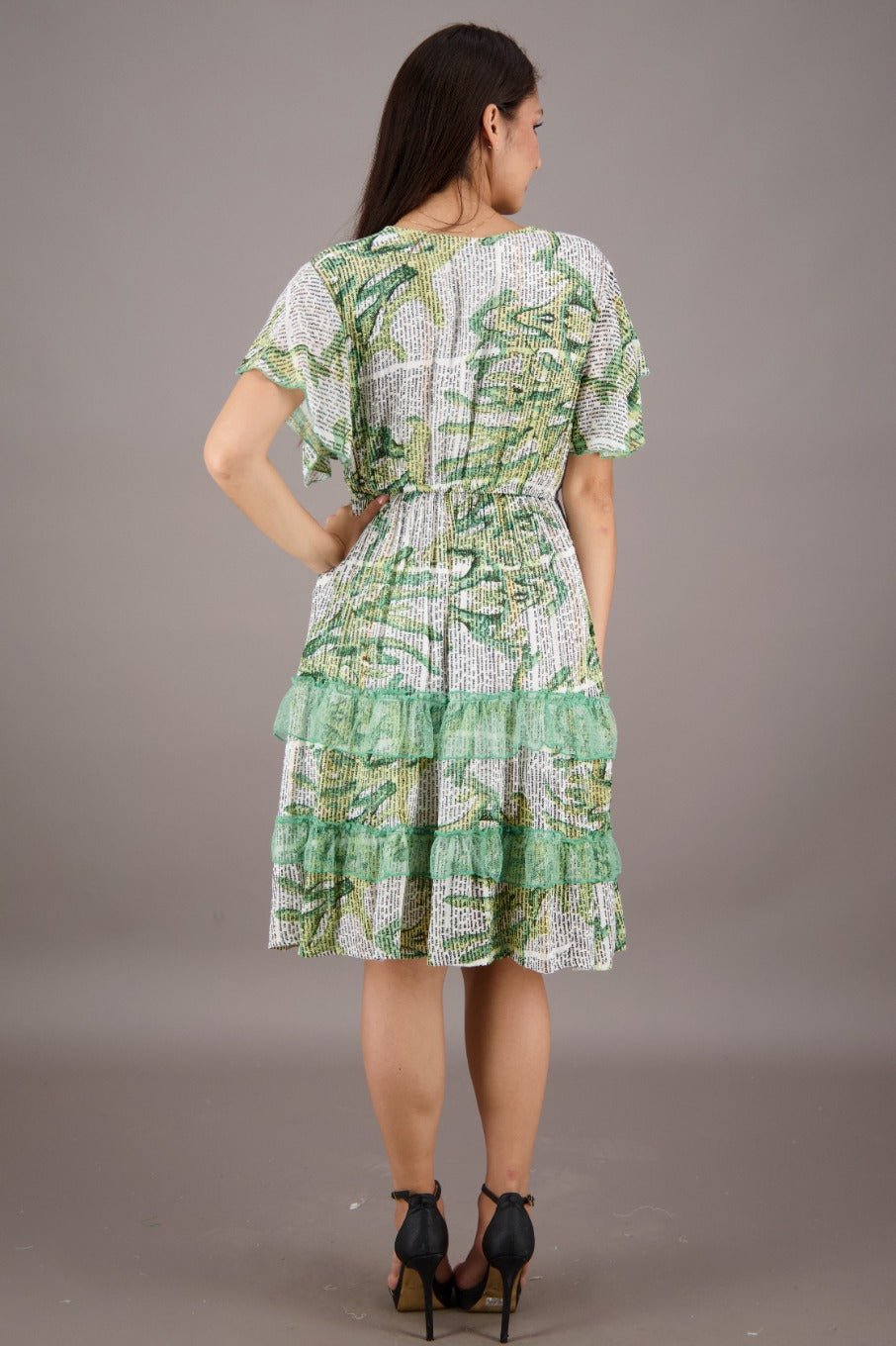 Seawillow Ruffle Dress 24964 - Advance Apparels Inc