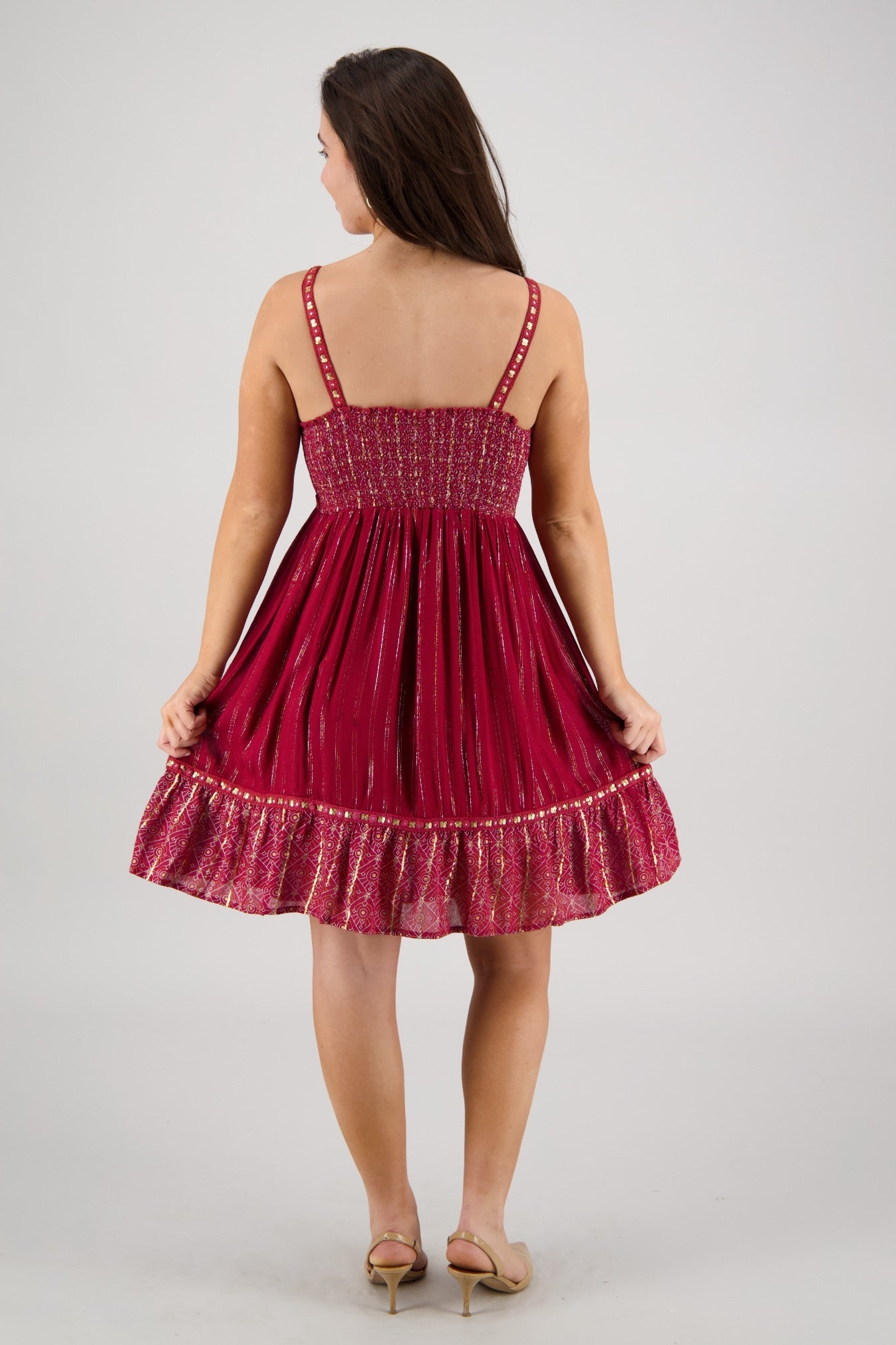 Sita Midi Sundress 25144 - Advance Apparels Inc