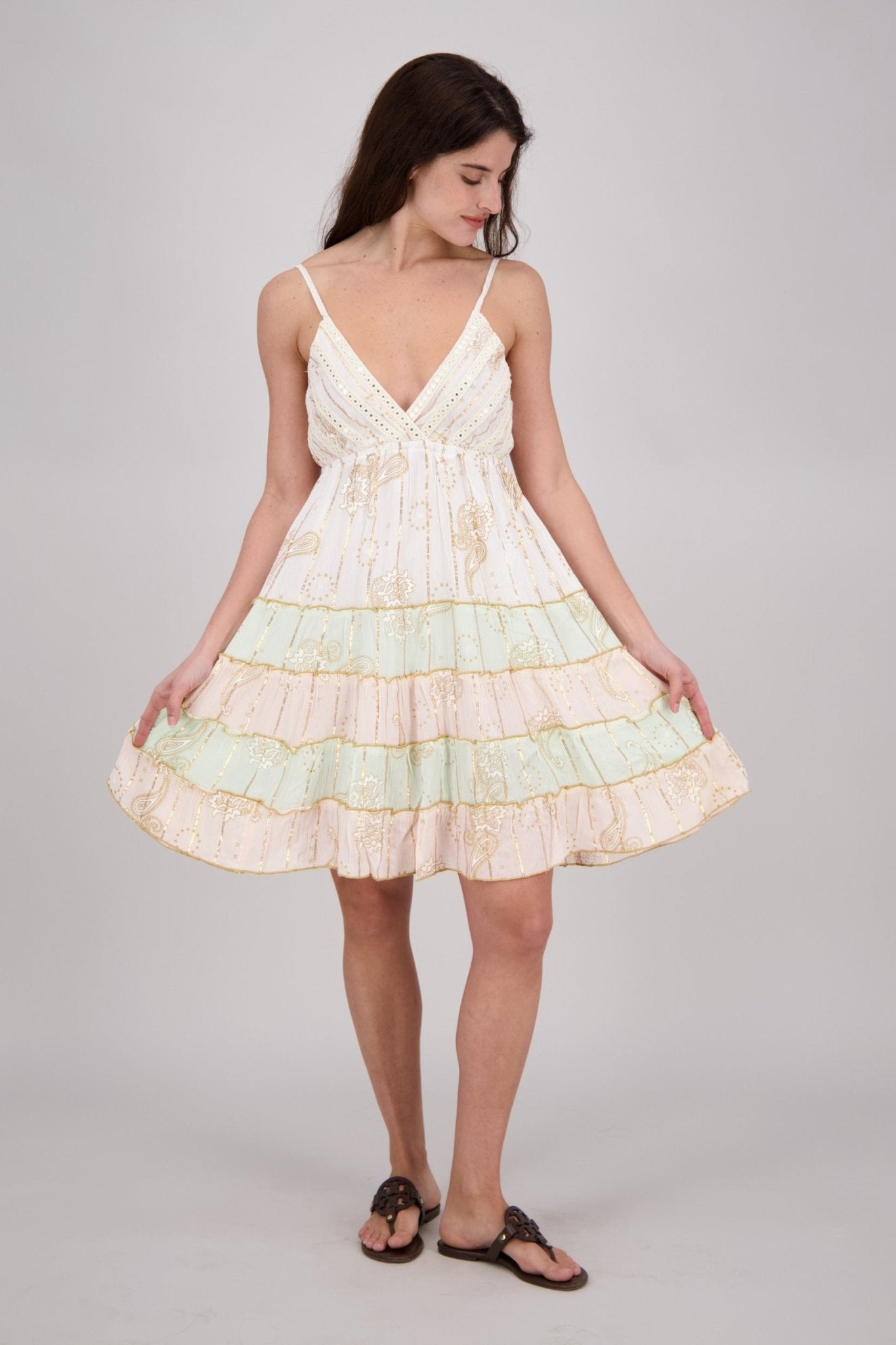 Sundrop Bloom Midi 25238 - Advance Apparels Inc
