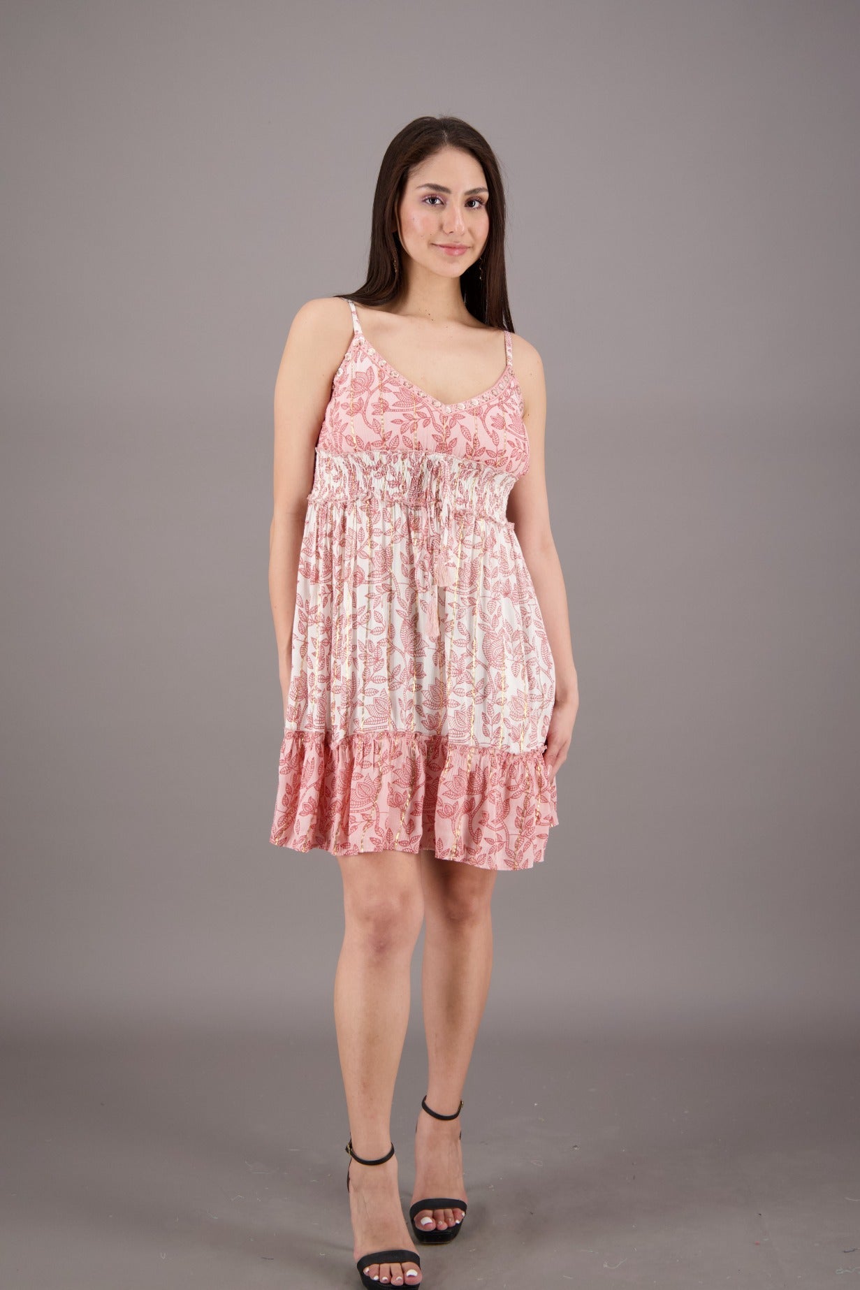 Sunkissed Floral Print Dress 24939 - Advance Apparels Inc