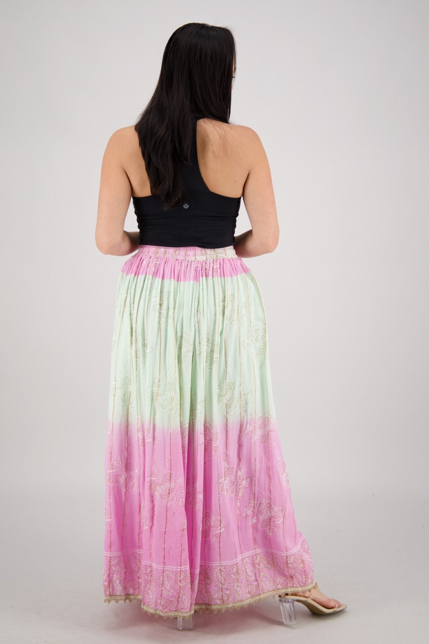 Sunset Bloom Maxi SK - 24962 - Advance Apparels Inc