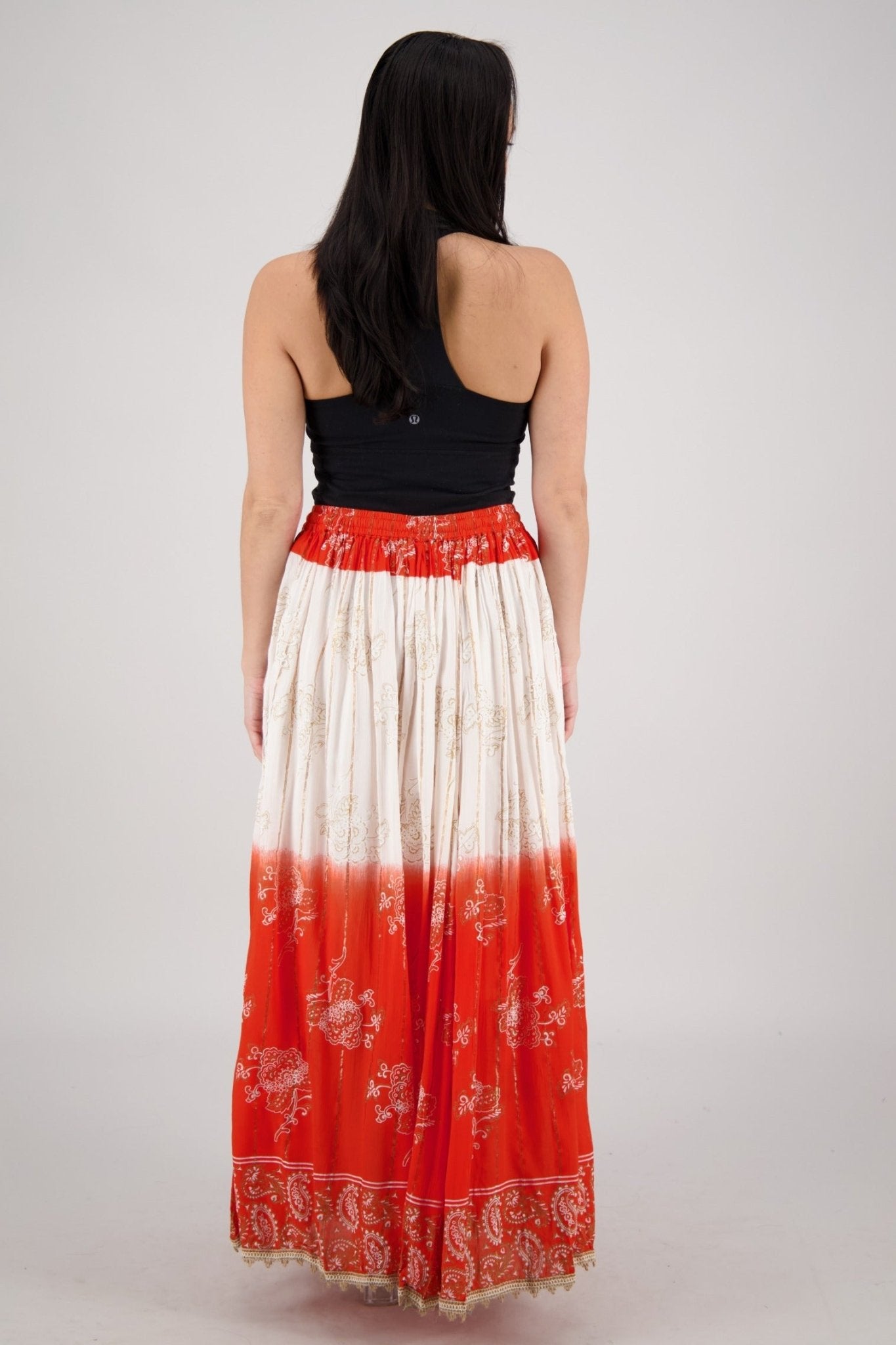 Sunset Bloom Maxi SK - 24962 - Advance Apparels Inc