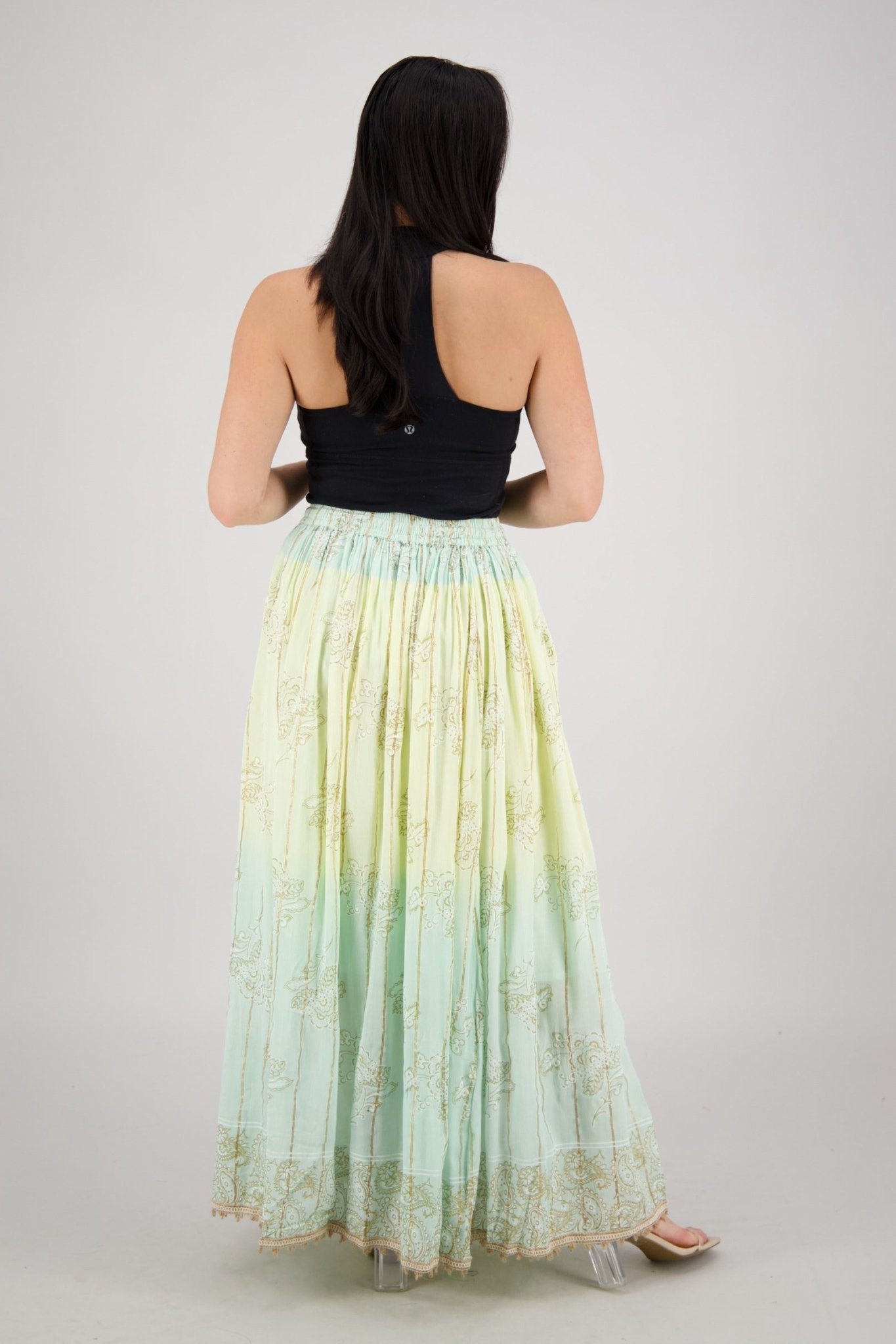 Sunset Bloom Maxi SK - 24962 - Advance Apparels Inc