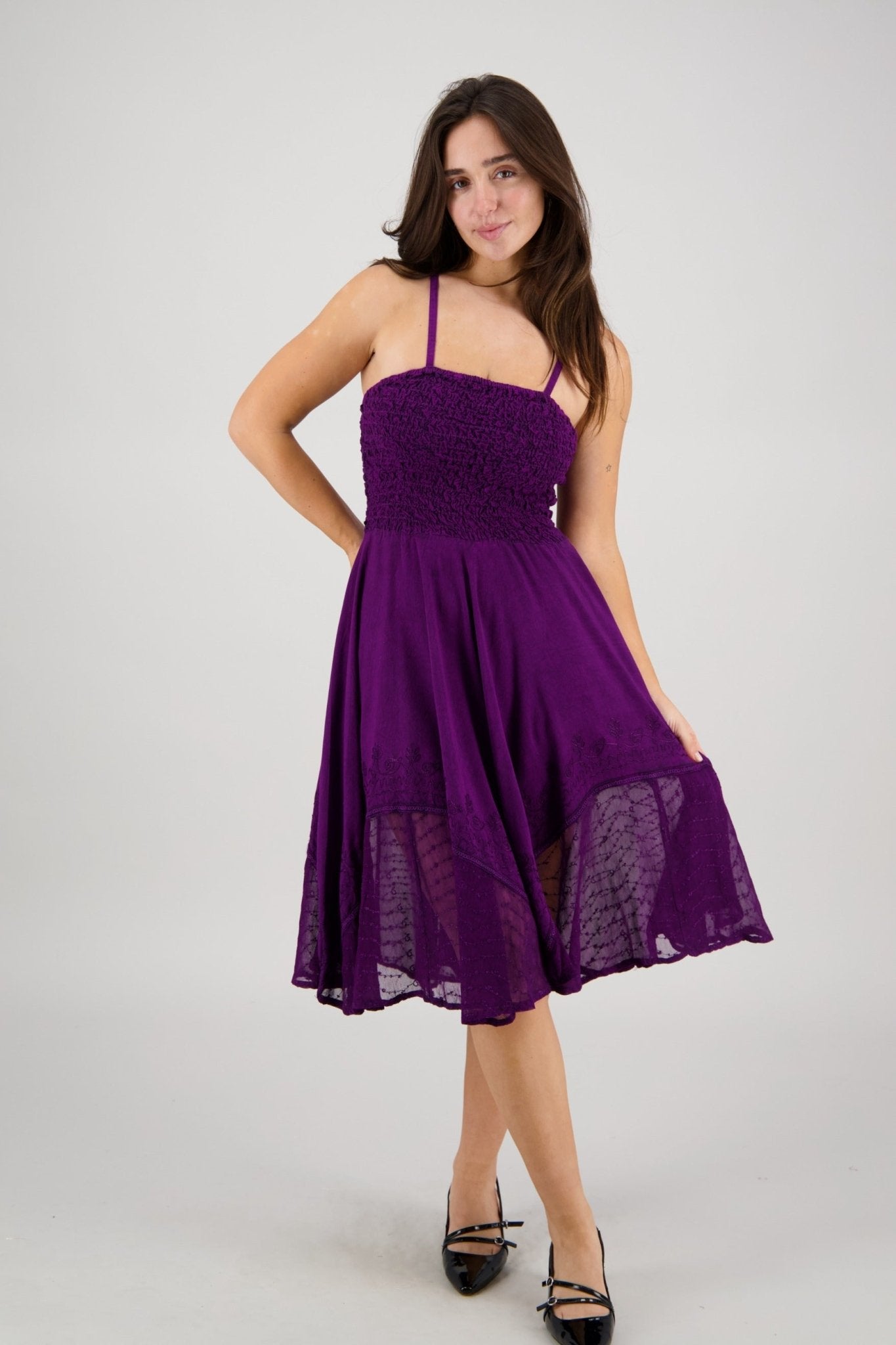 Thalia Shadow Dress ADS - 25325 - Advance Apparels Inc