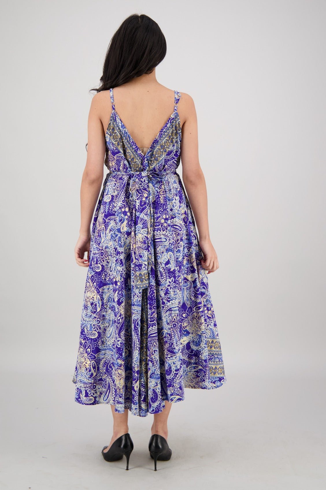 The Zaria Maxi Dress - Artful Bloom AB - 16108 - Advance Apparels Inc