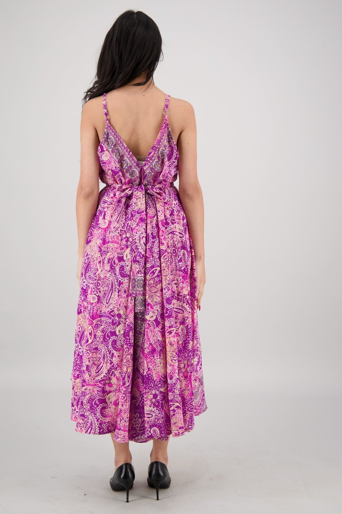 The Zaria Maxi Dress - Artful Bloom AB - 16108 - Advance Apparels Inc