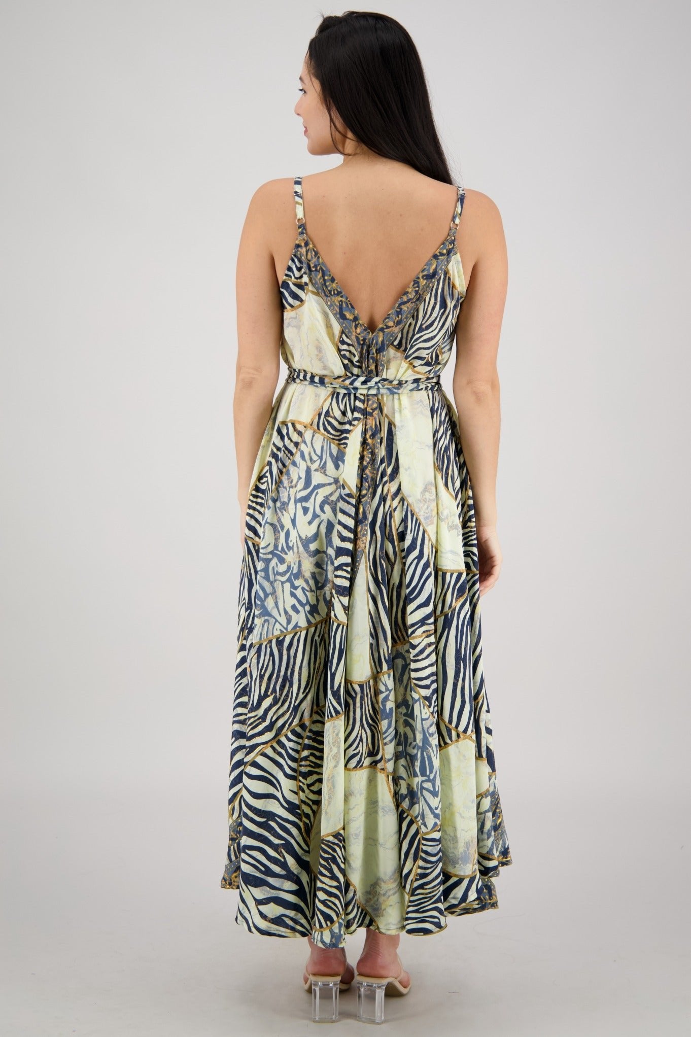 The Zaria Maxi Dress - Safari Luxe AB - 16104 - Advance Apparels Inc