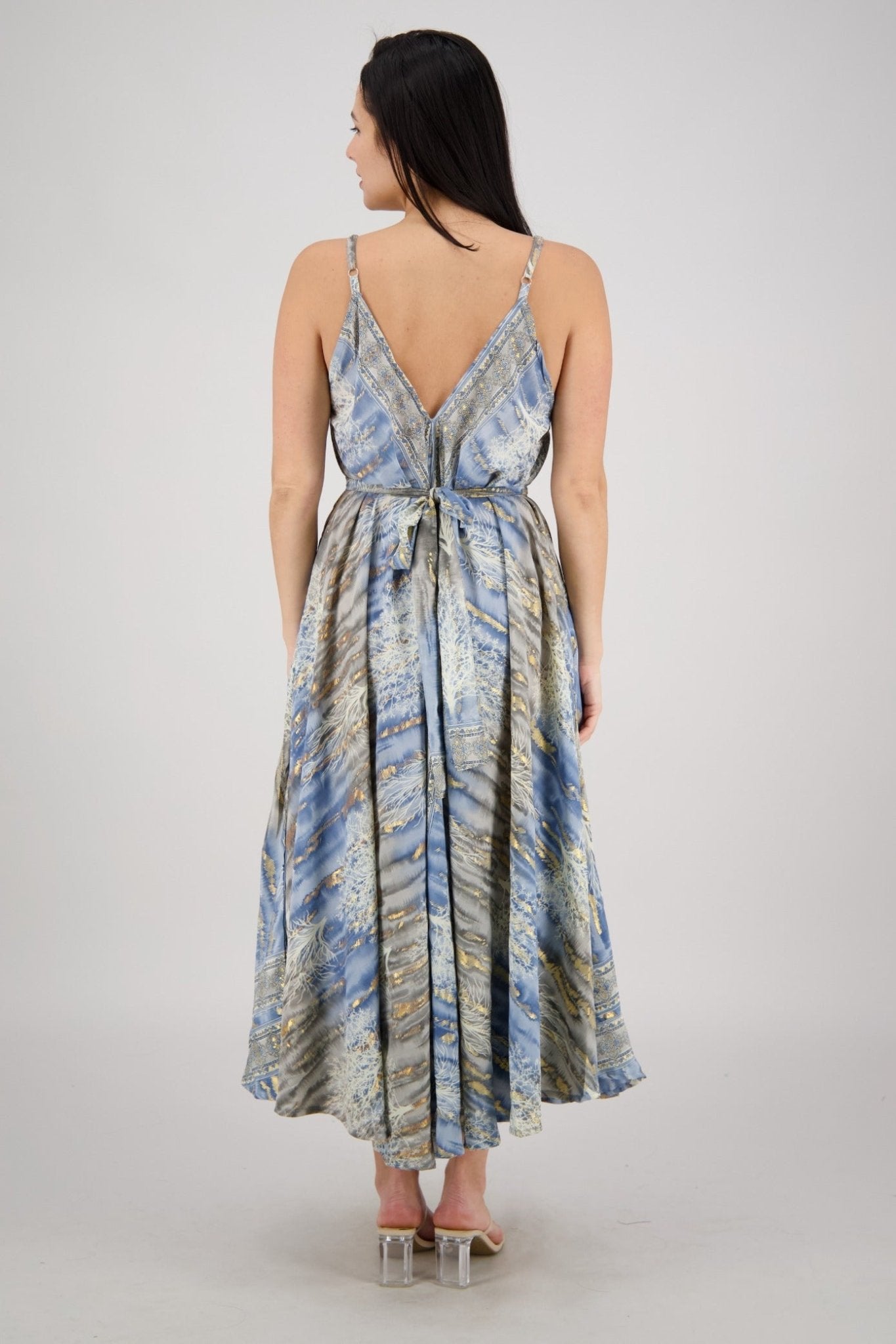 The Zaria Maxi Dress - Seafoam AB - 1606 - Advance Apparels Inc