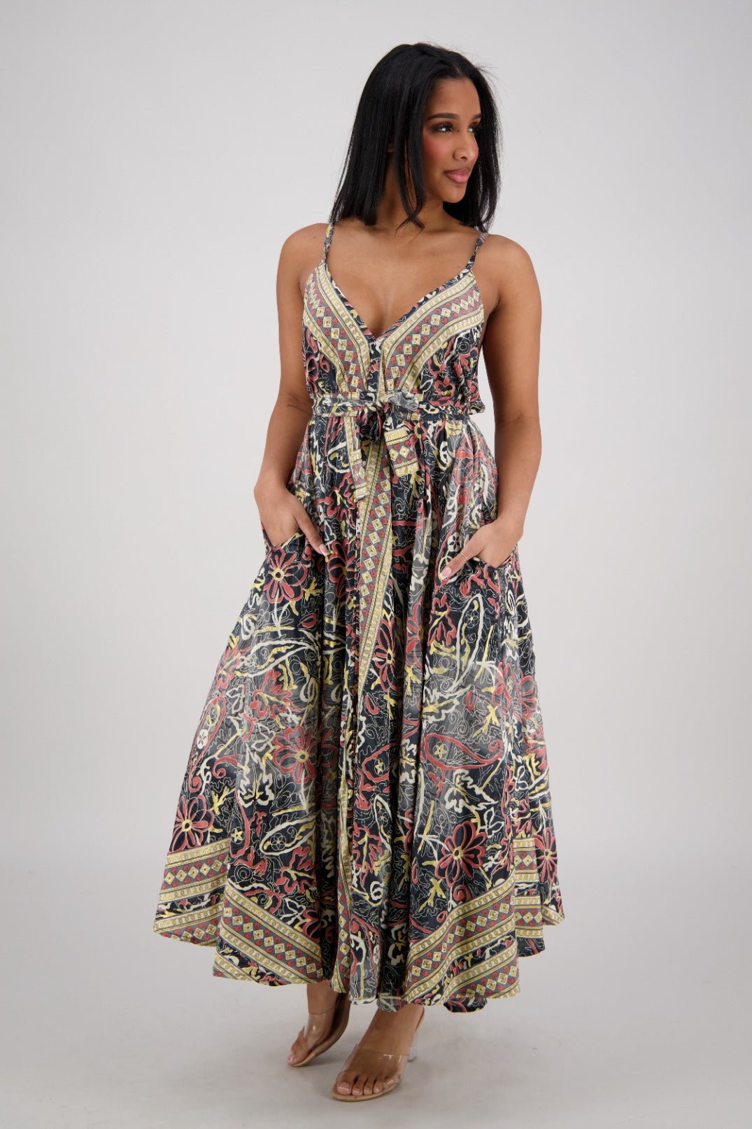 Zaria Maxi Dress – Persian Orchid AB - 16116 - Advance Apparels Inc
