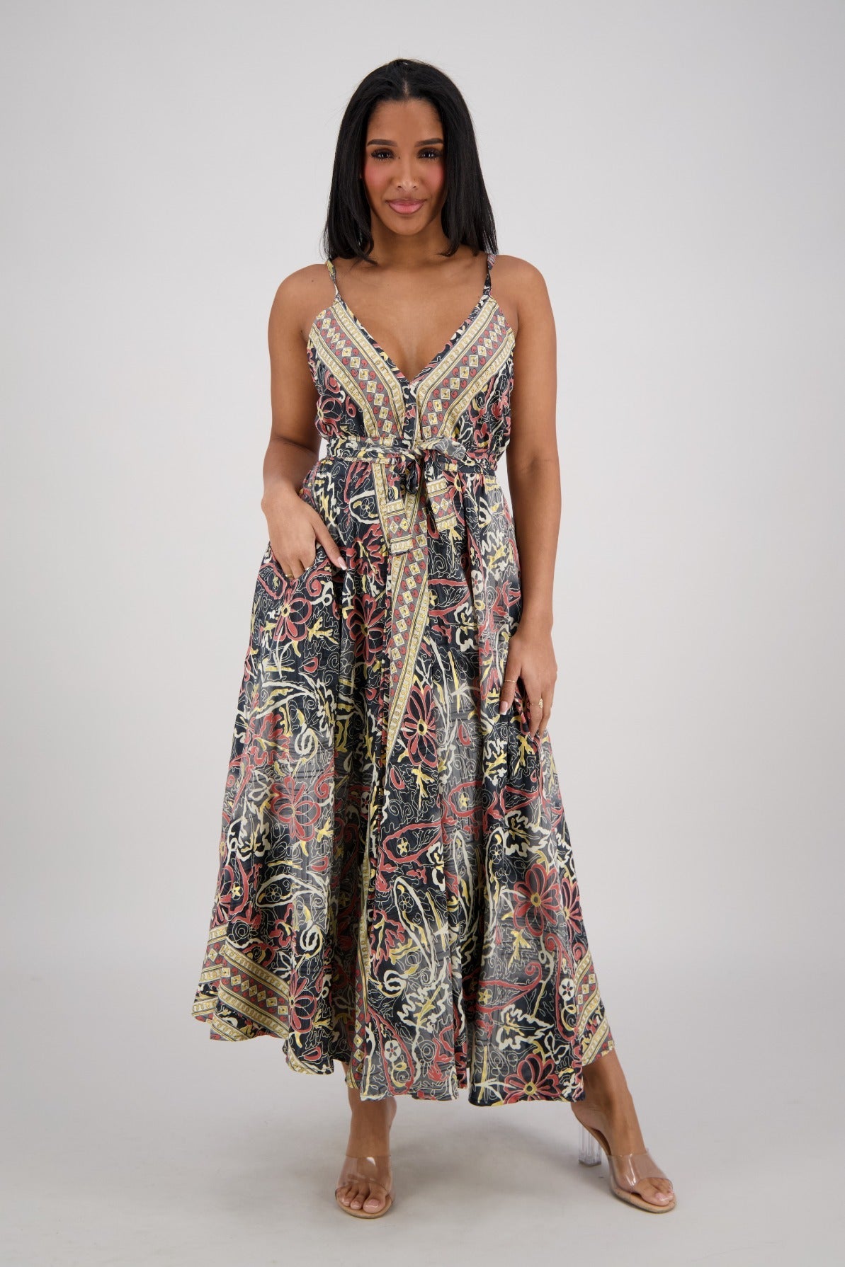 Zaria Maxi Dress – Persian Orchid AB - 16116 - Advance Apparels Inc