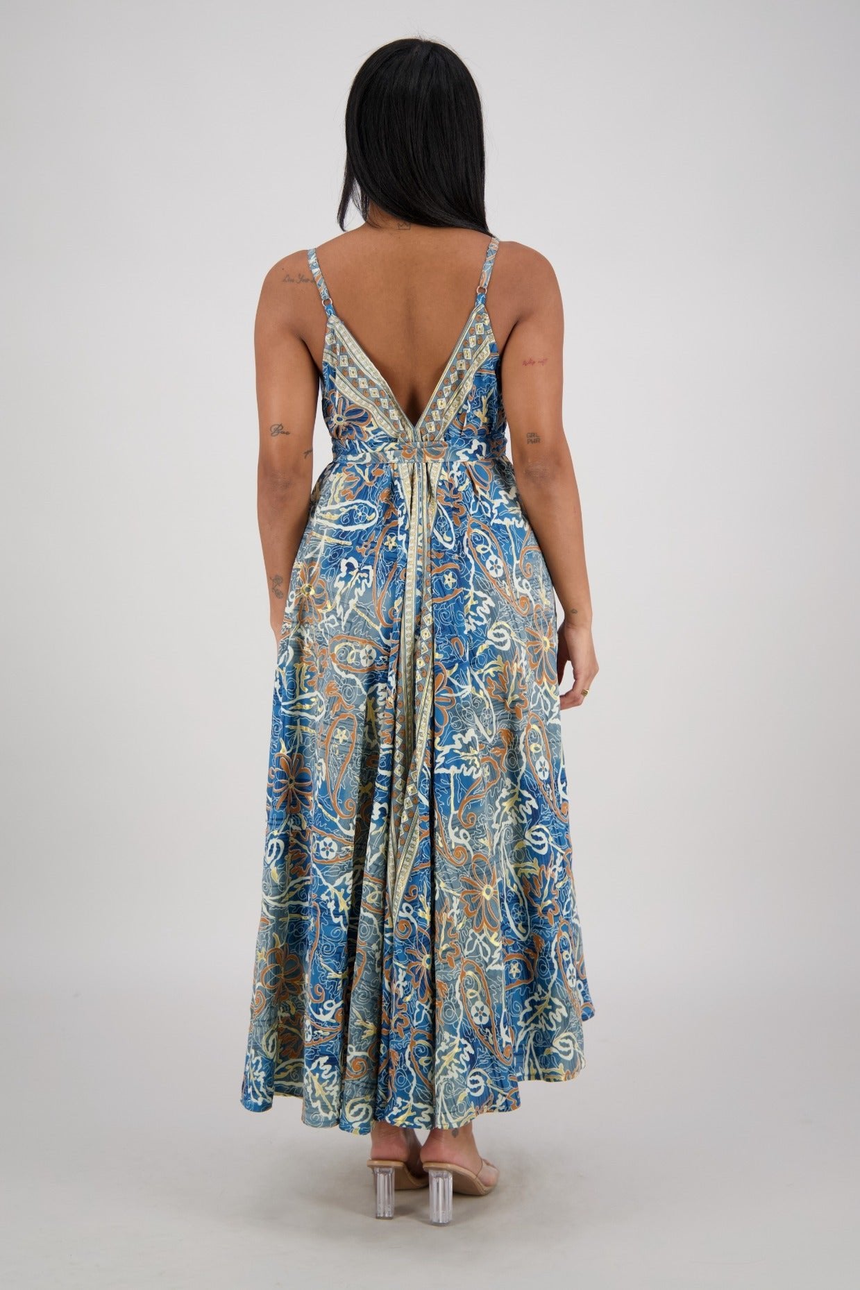 Zaria Maxi Dress – Persian Orchid AB - 16116 - Advance Apparels Inc