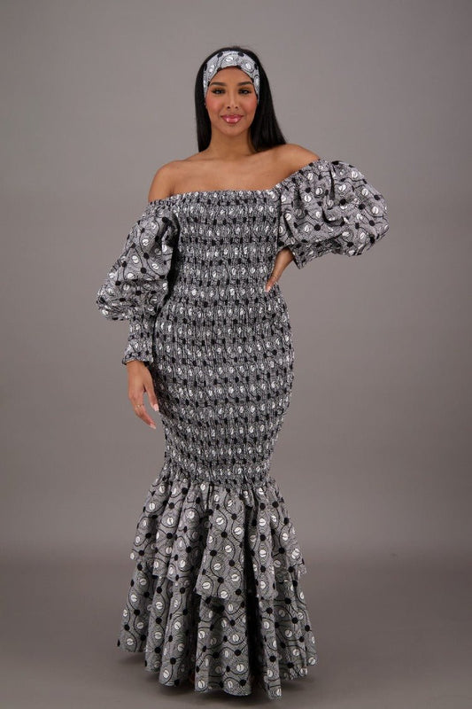 Zuri Elegance Mermaid Dress AD - 25056 - 259 - Advance Apparels Inc