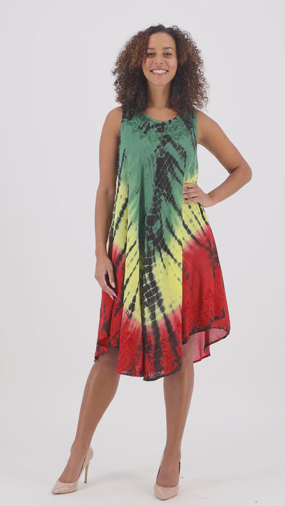 Rasta Inspired House Dress One Size 22151