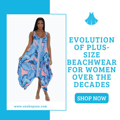 Evolution Of Plus-size Beachwear For Women Over The Decades