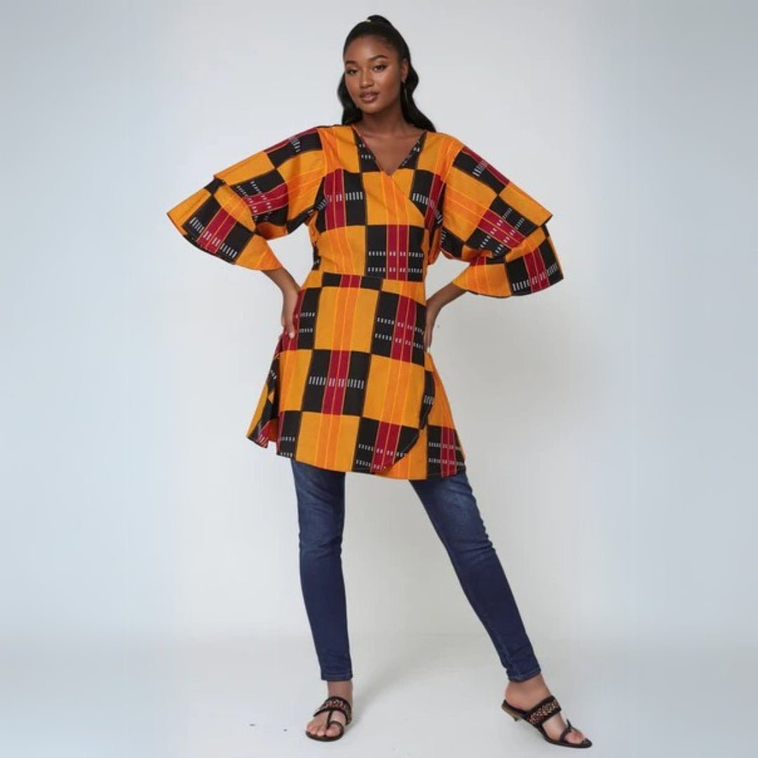 Buy African Print Tops and Blouses Online | AAShopUSA – Advance