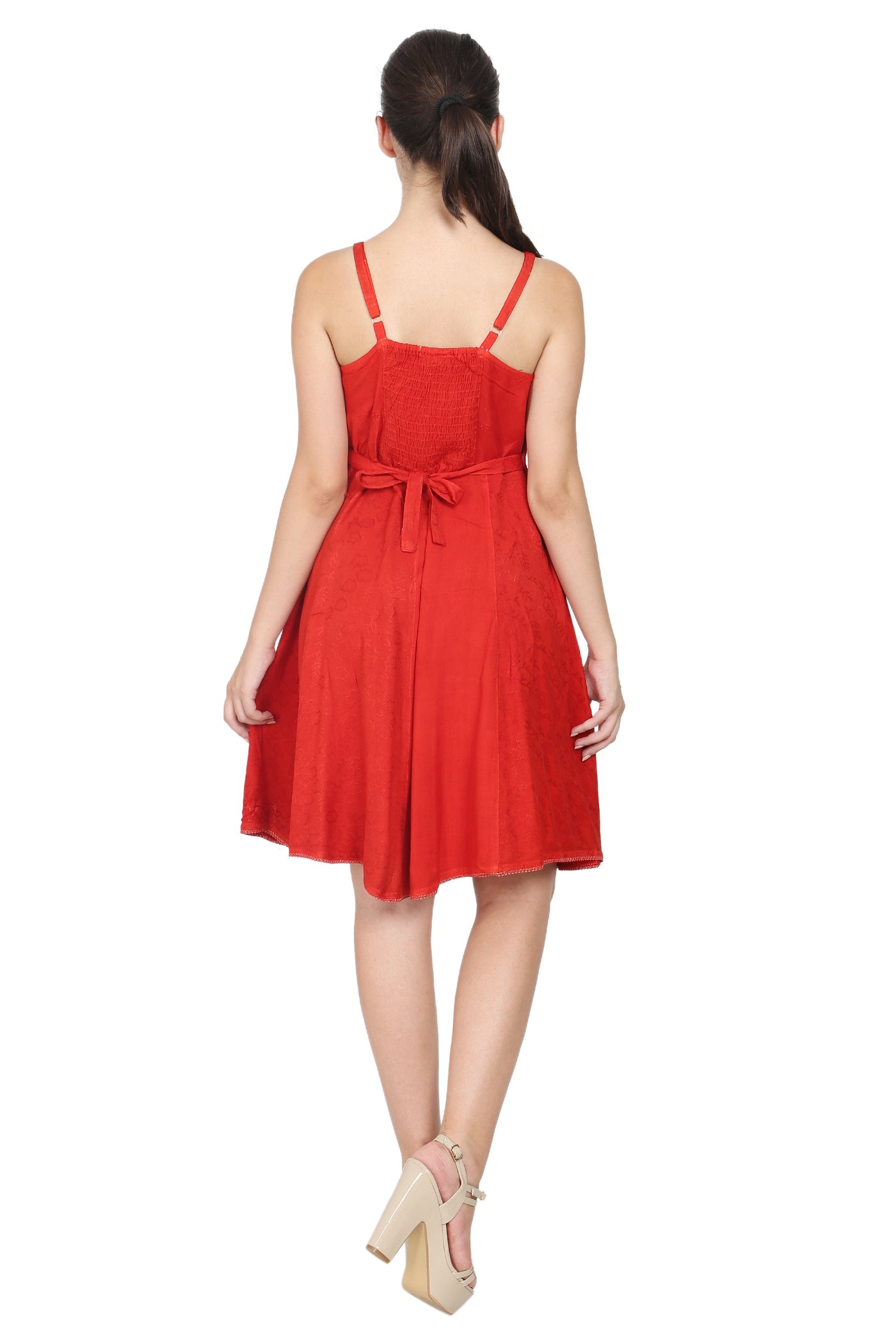 Acid Wash Renaissance Dress 161117 - Advance Apparels Inc