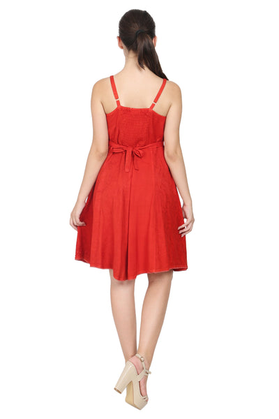 Acid Wash Renaissance Dress 161117 - Advance Apparels Inc