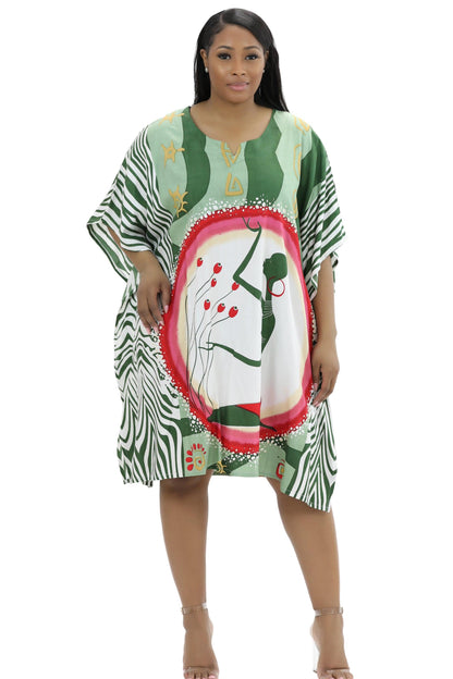 African Print Kaftan KAF-1009
