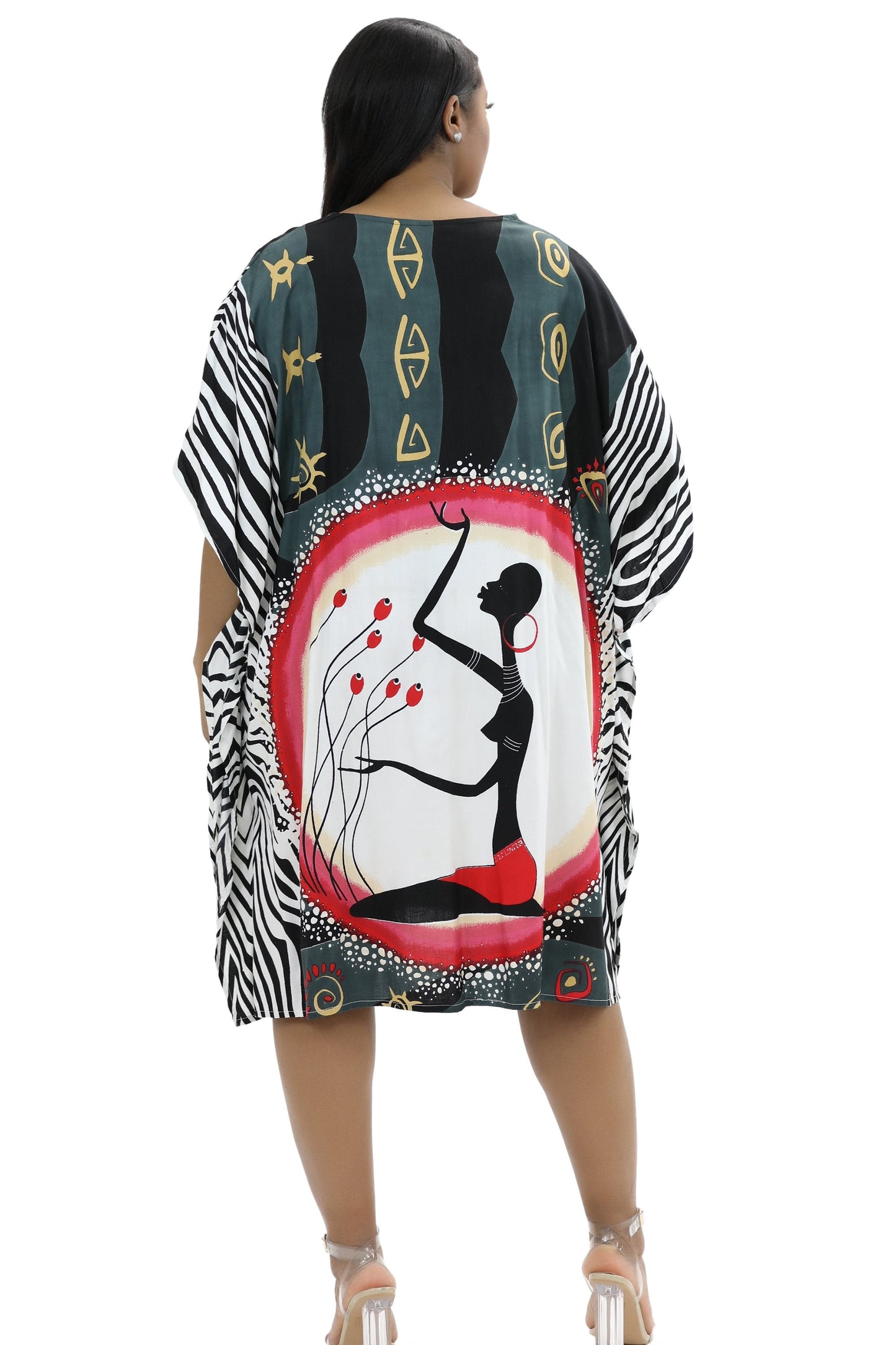 African Print Kaftan KAF-1009