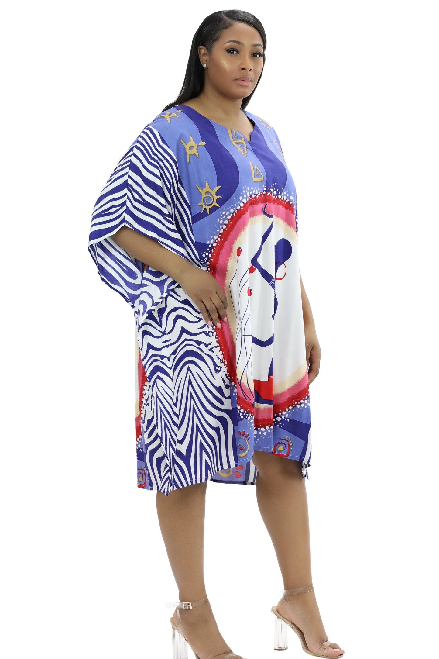 African Print Kaftan KAF-1009
