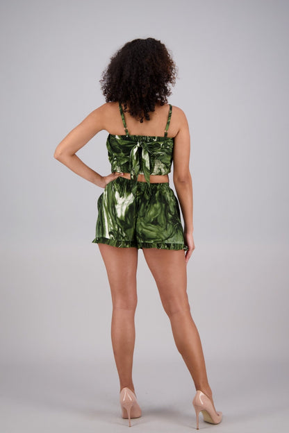 2 Piece Tie Dye Shorts Set THS - 7053 - Advance Apparels Inc