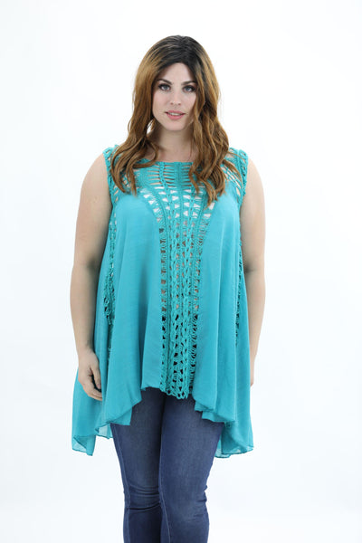 Crochet Beach Cover-Up YD901