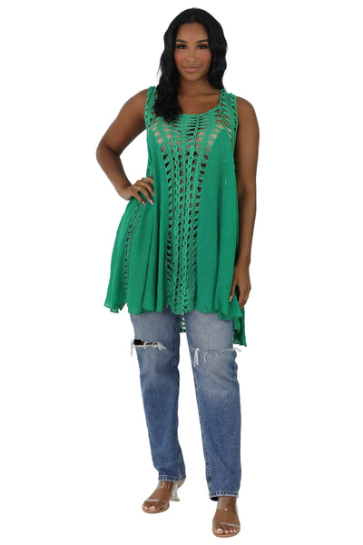 Crochet Beach Cover-Up YD901
