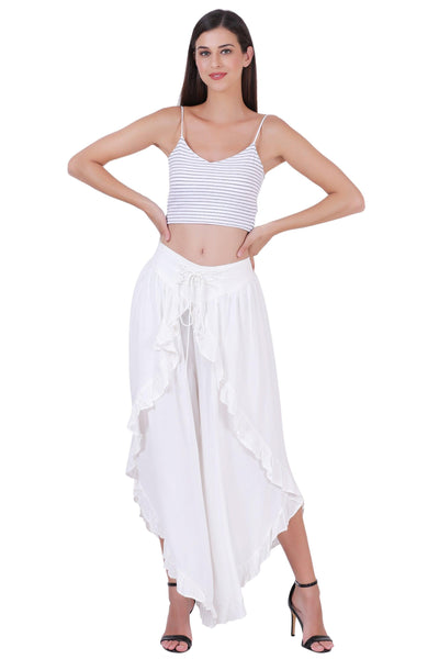 Double Layered Palazzo Pants P-927